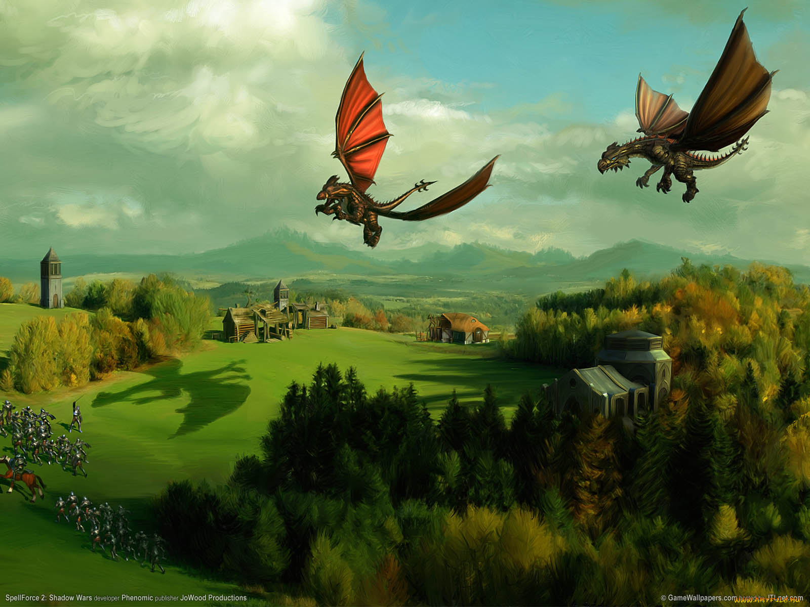 видео, игры, spellforce, shadow, wars