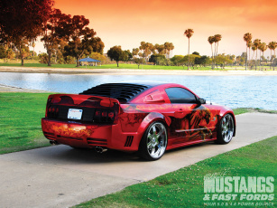 Картинка 2005 ford mustang gt автомобили