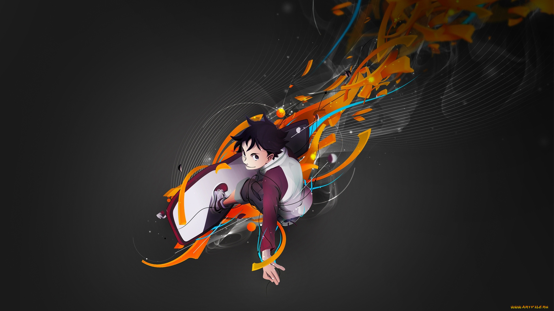 аниме, eureka, seven, креатив