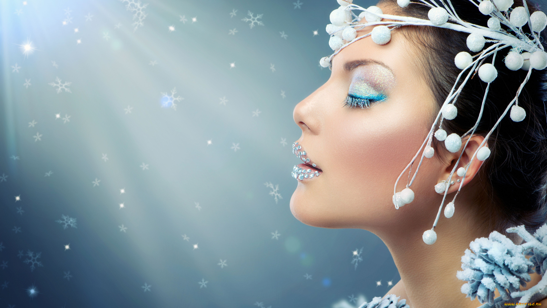 девушки, -unsort, , креатив, профиль, макияж, шишки