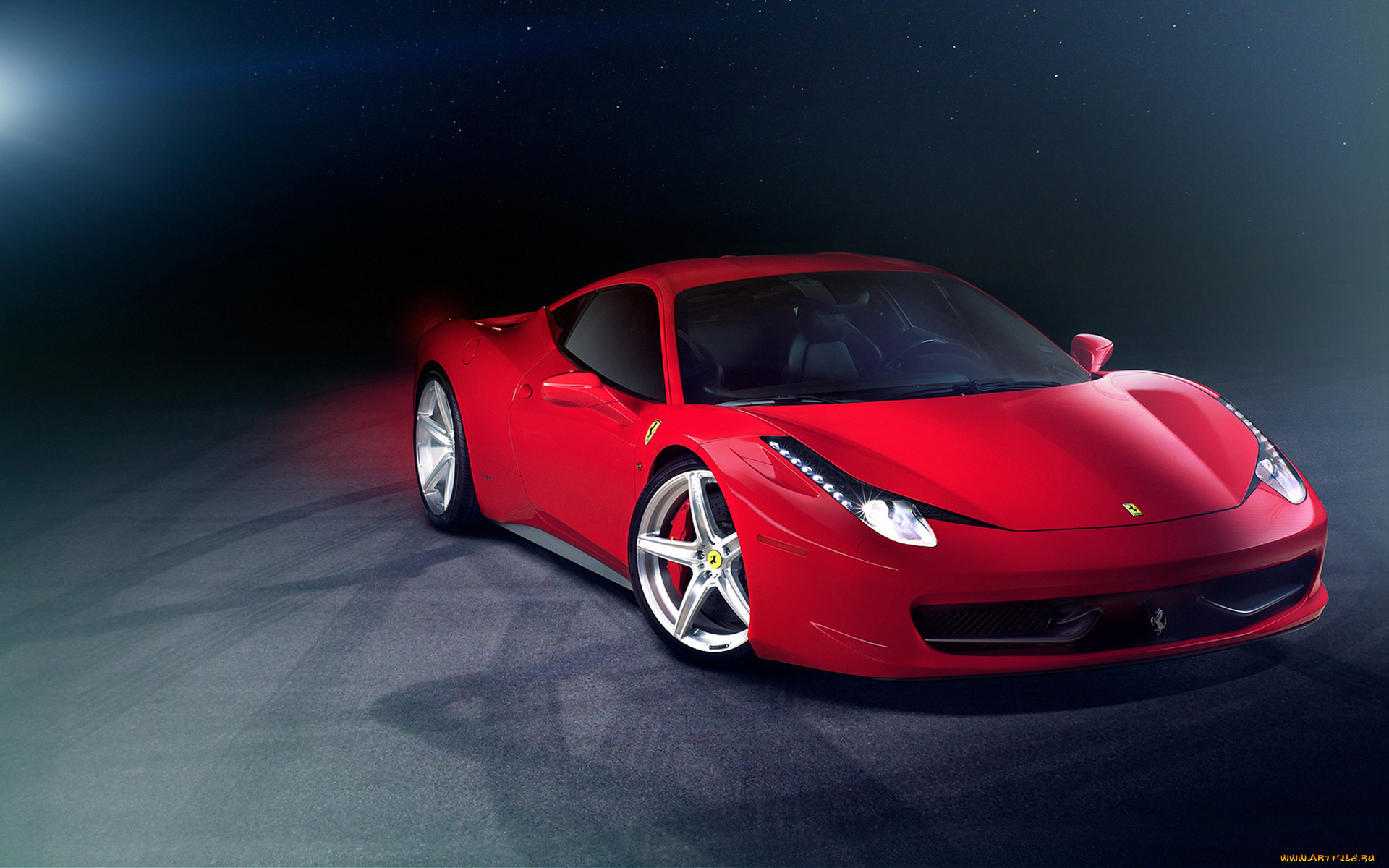 автомобили, ferrari, красный, феррари, supercar, 458, italia