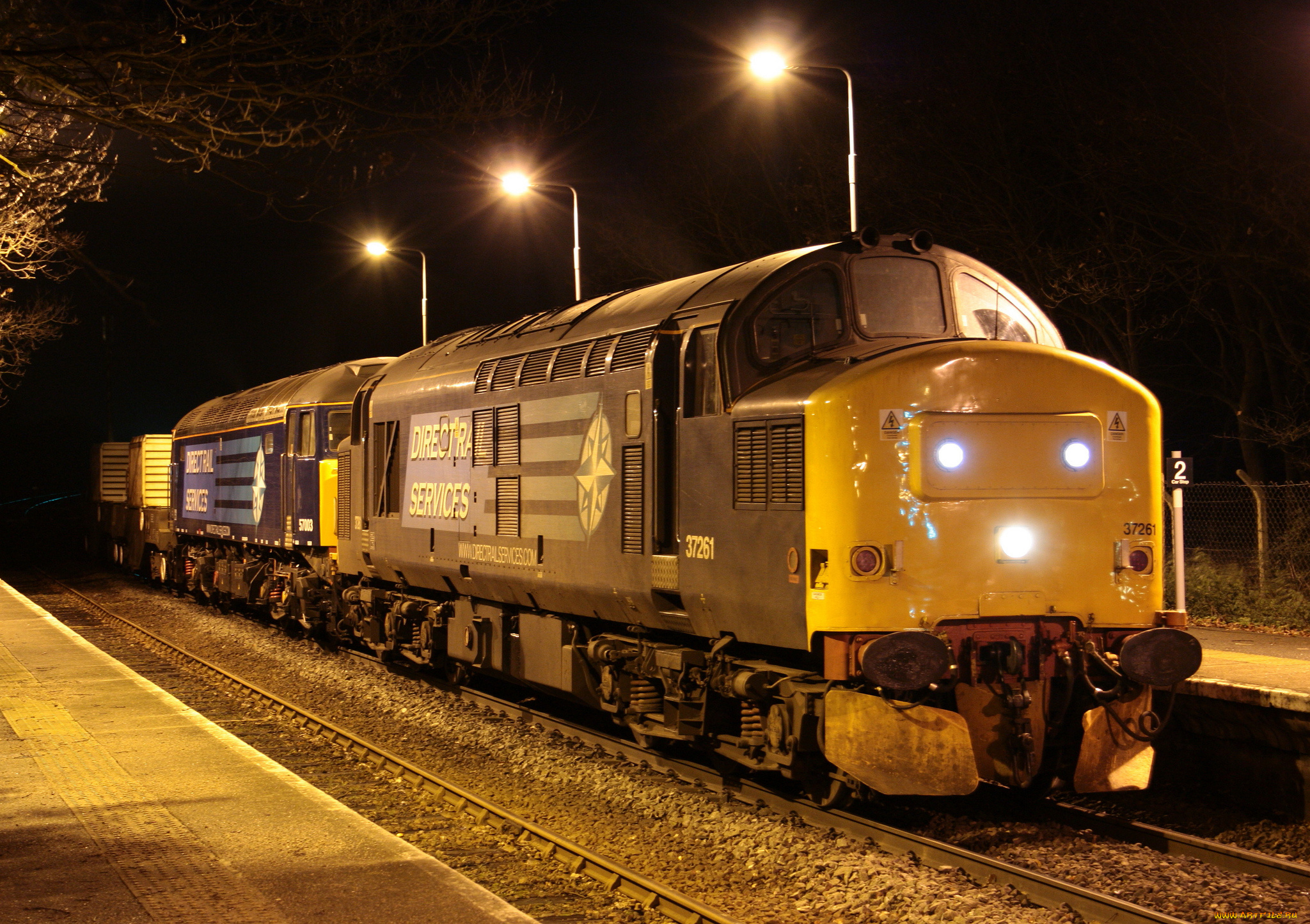 техника, локомотивы, ночь, станция, локомотив