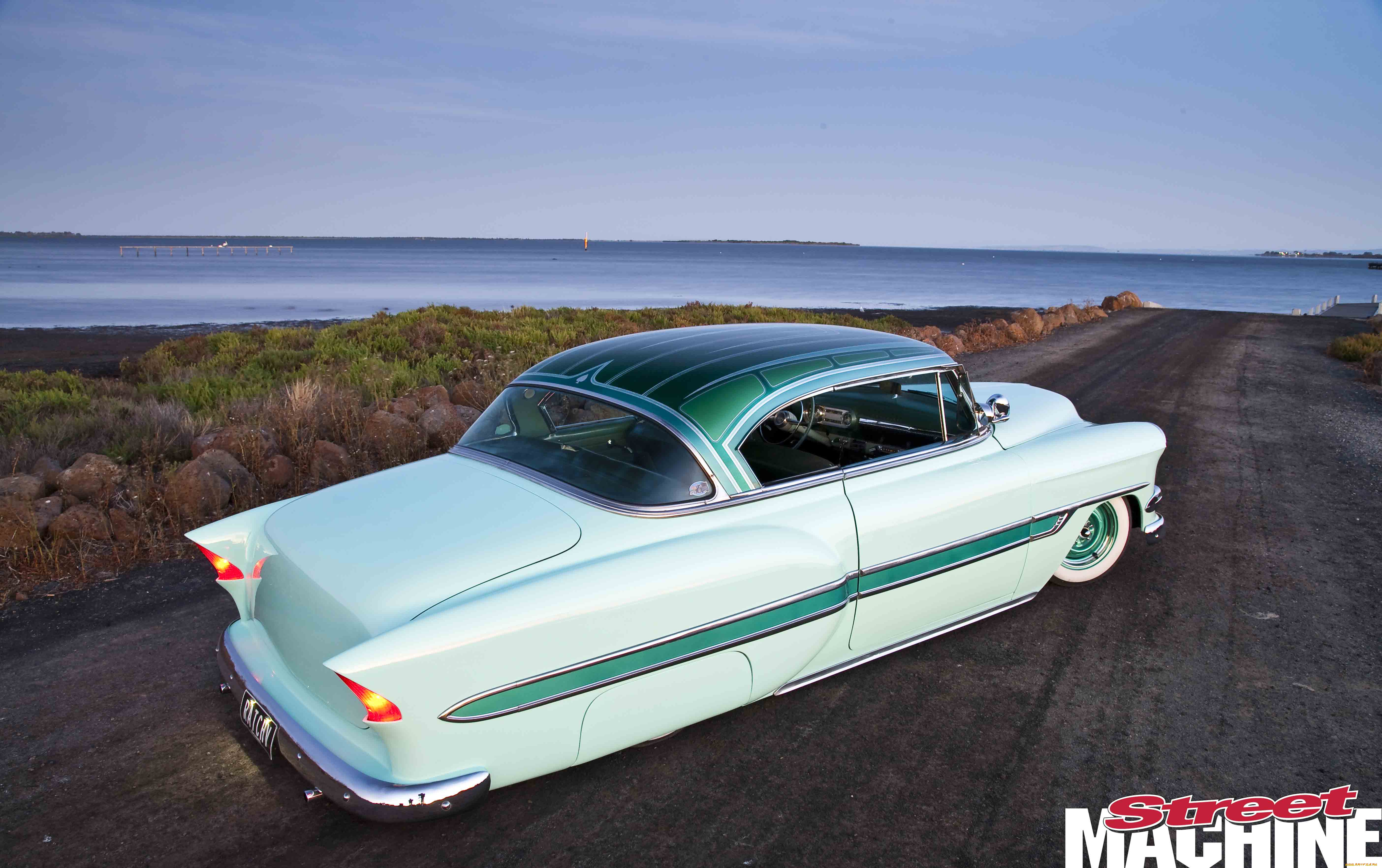 автомобили, custom, classic, car, blue, car, classic