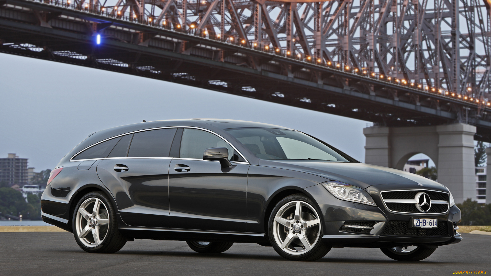 автомобили, mercedes-benz, package, sports, amg, shooting, brake, 250, cdi, cls, темный, x218, au-spec