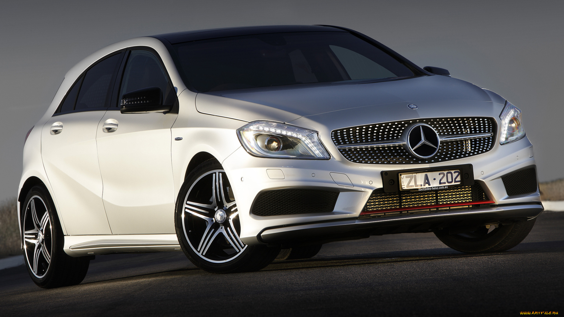 автомобили, mercedes-benz, sport, amg, a, 250, серый, w176, au-spec, package