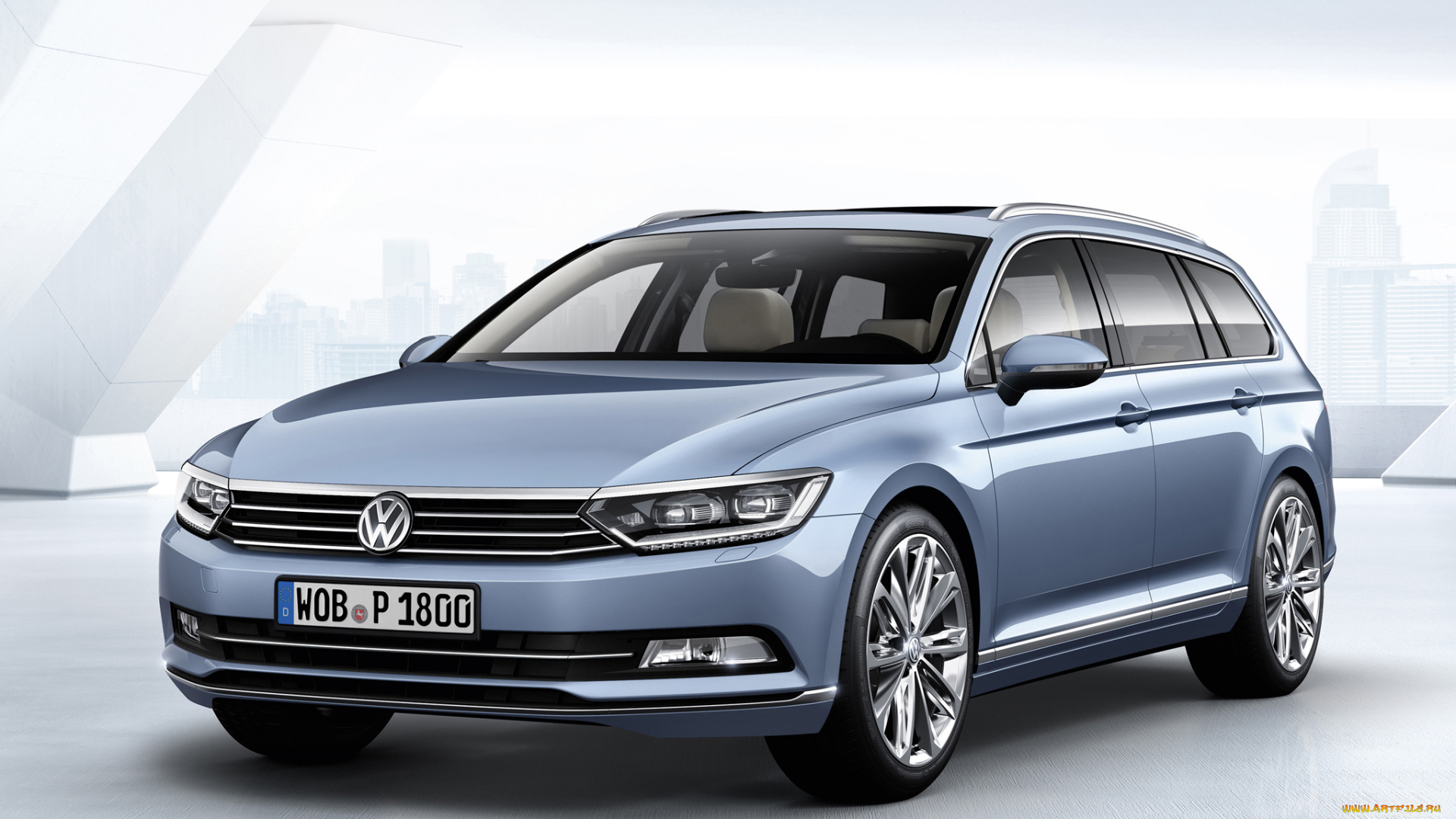 автомобили, volkswagen, 2014г, голубой, b8, variant, passat