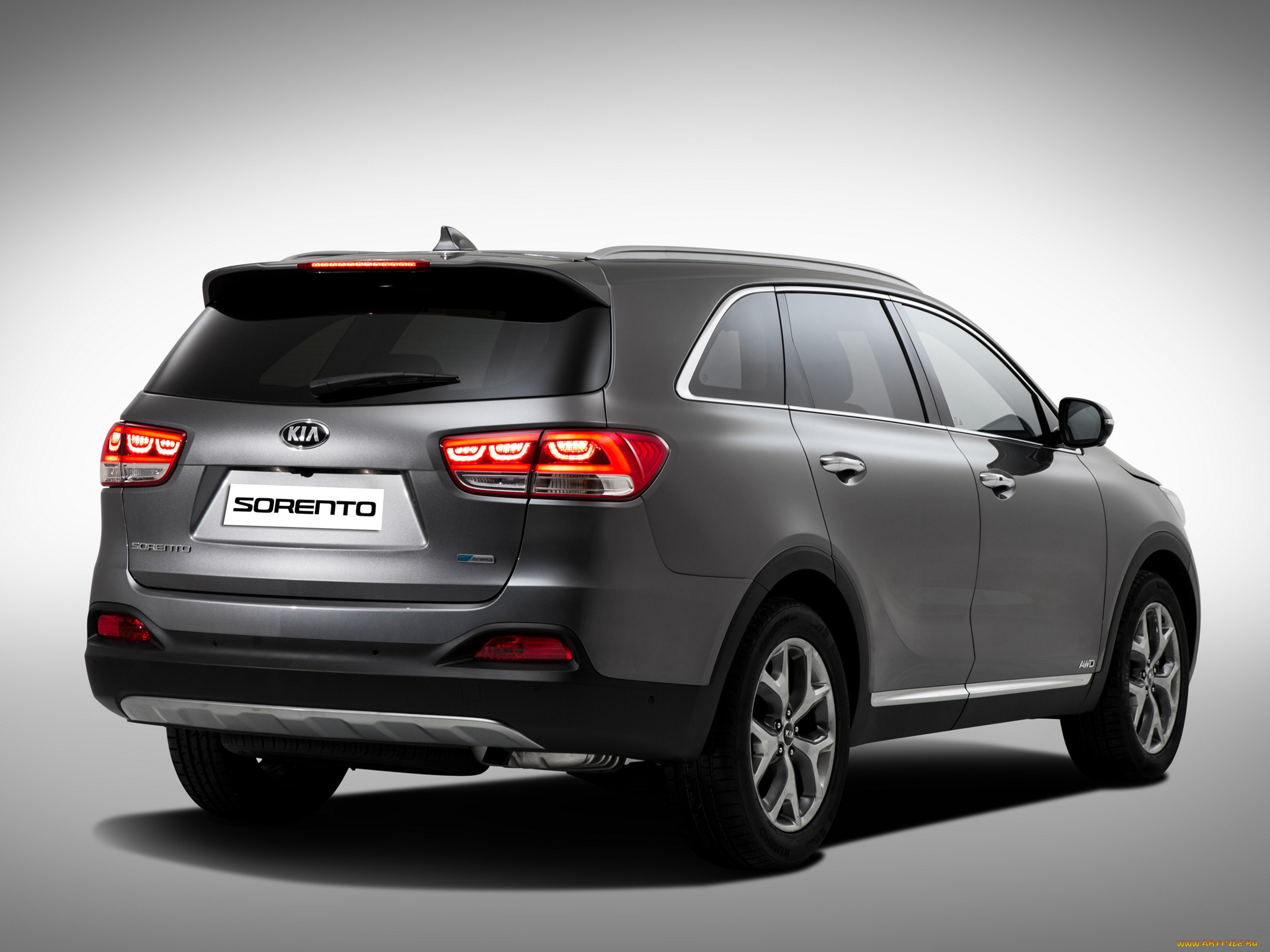 автомобили, kia, 2014г, sorento, темный