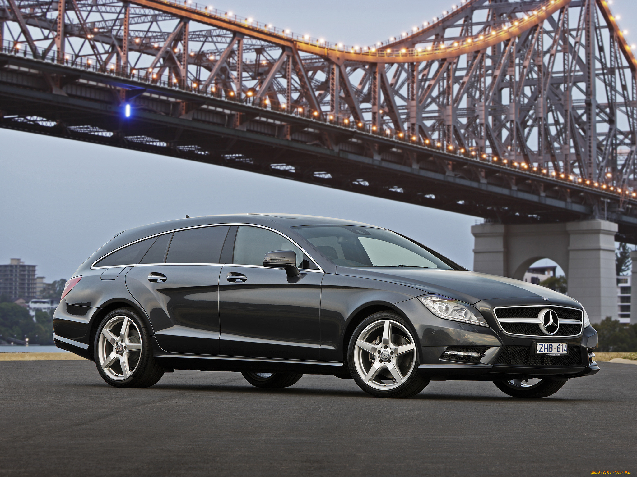 автомобили, mercedes-benz, package, sports, amg, shooting, brake, 250, cdi, cls, темный, x218, au-spec