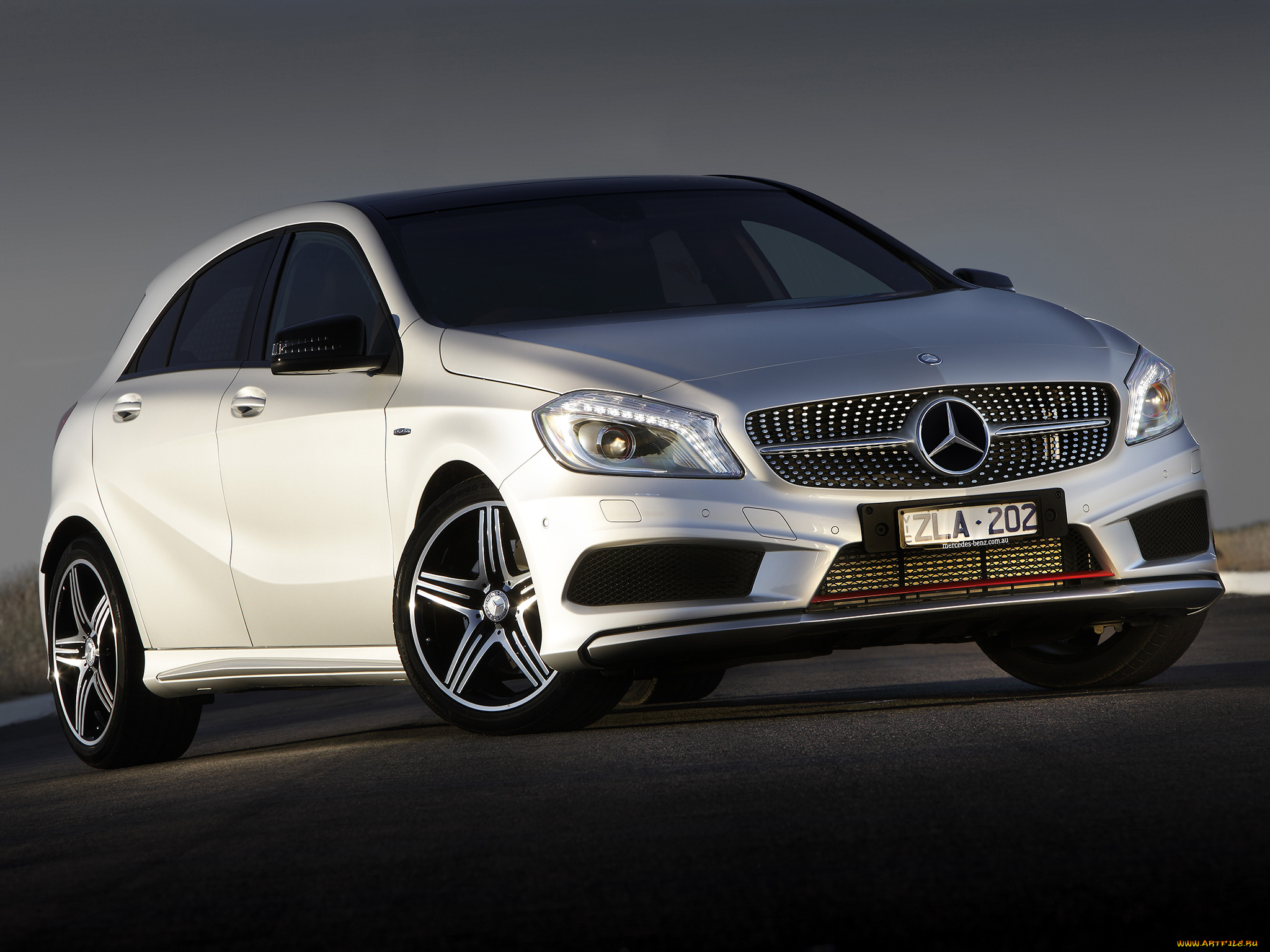 автомобили, mercedes-benz, sport, amg, a, 250, серый, w176, au-spec, package