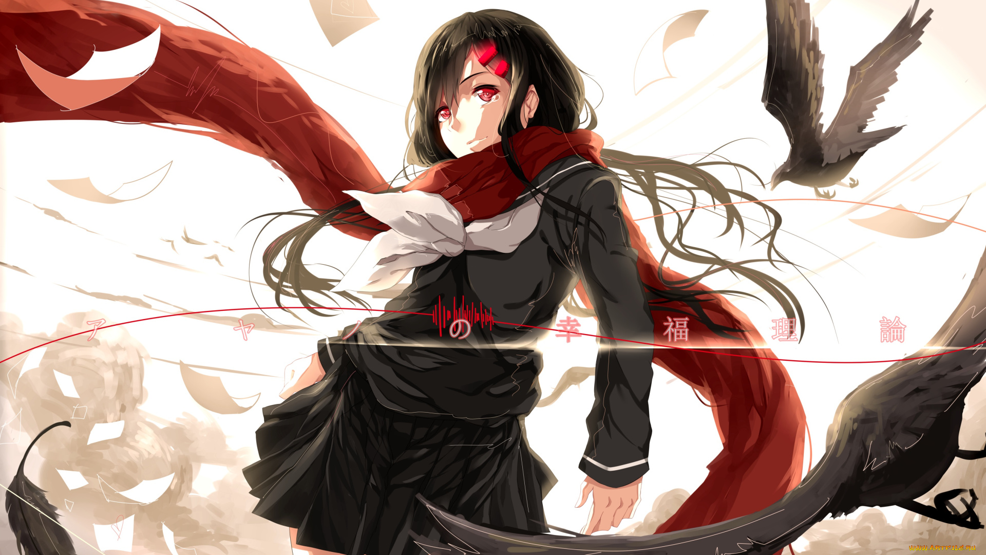 аниме, kagerou, project, mekakucity, actors, hewsack, девушка, арт, tateyama, ayano, kagerou, project