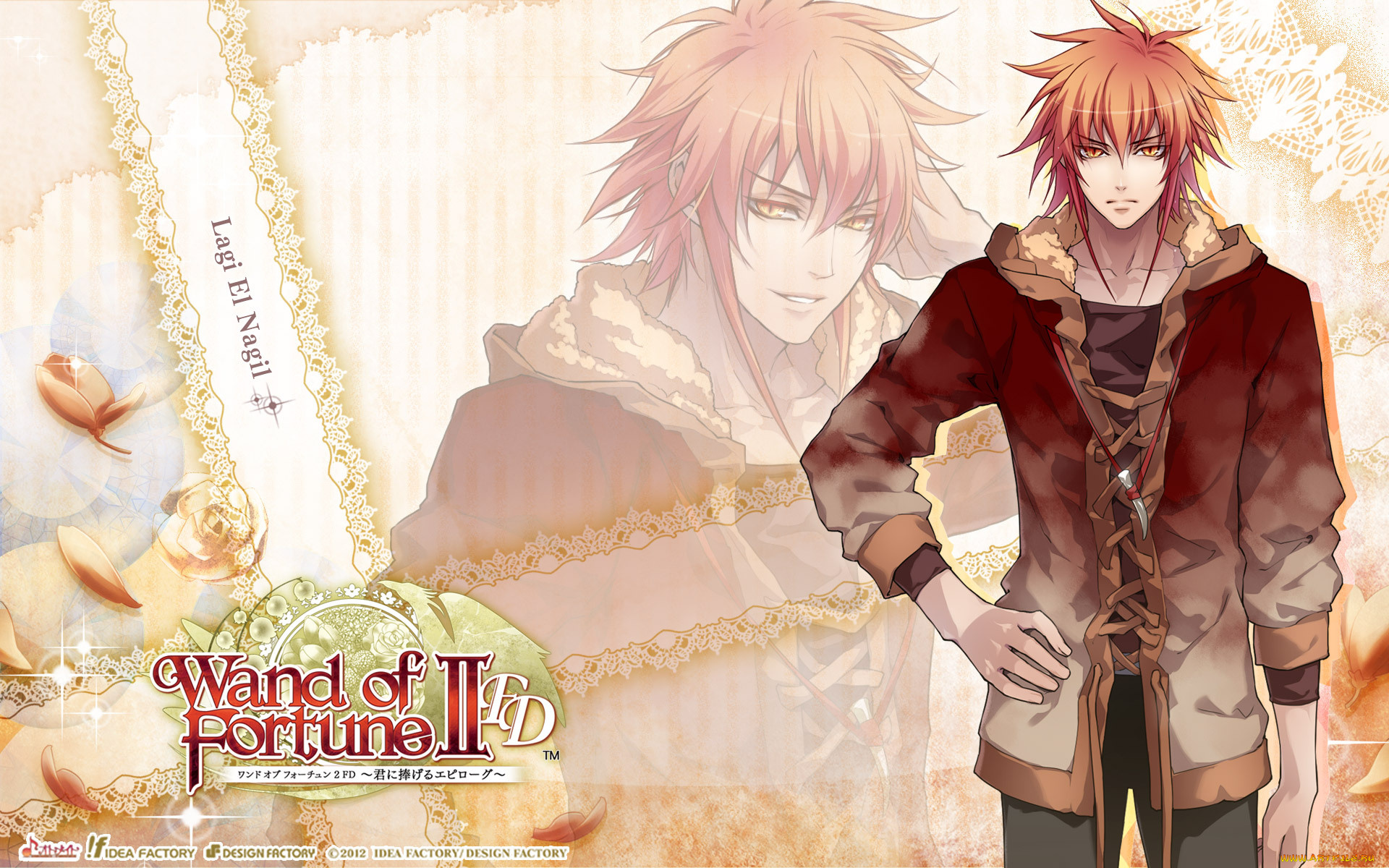 аниме, wand, of, fortune, клык, игра, lagi, el, nagil, рыжий, парень, wand, of, fortune