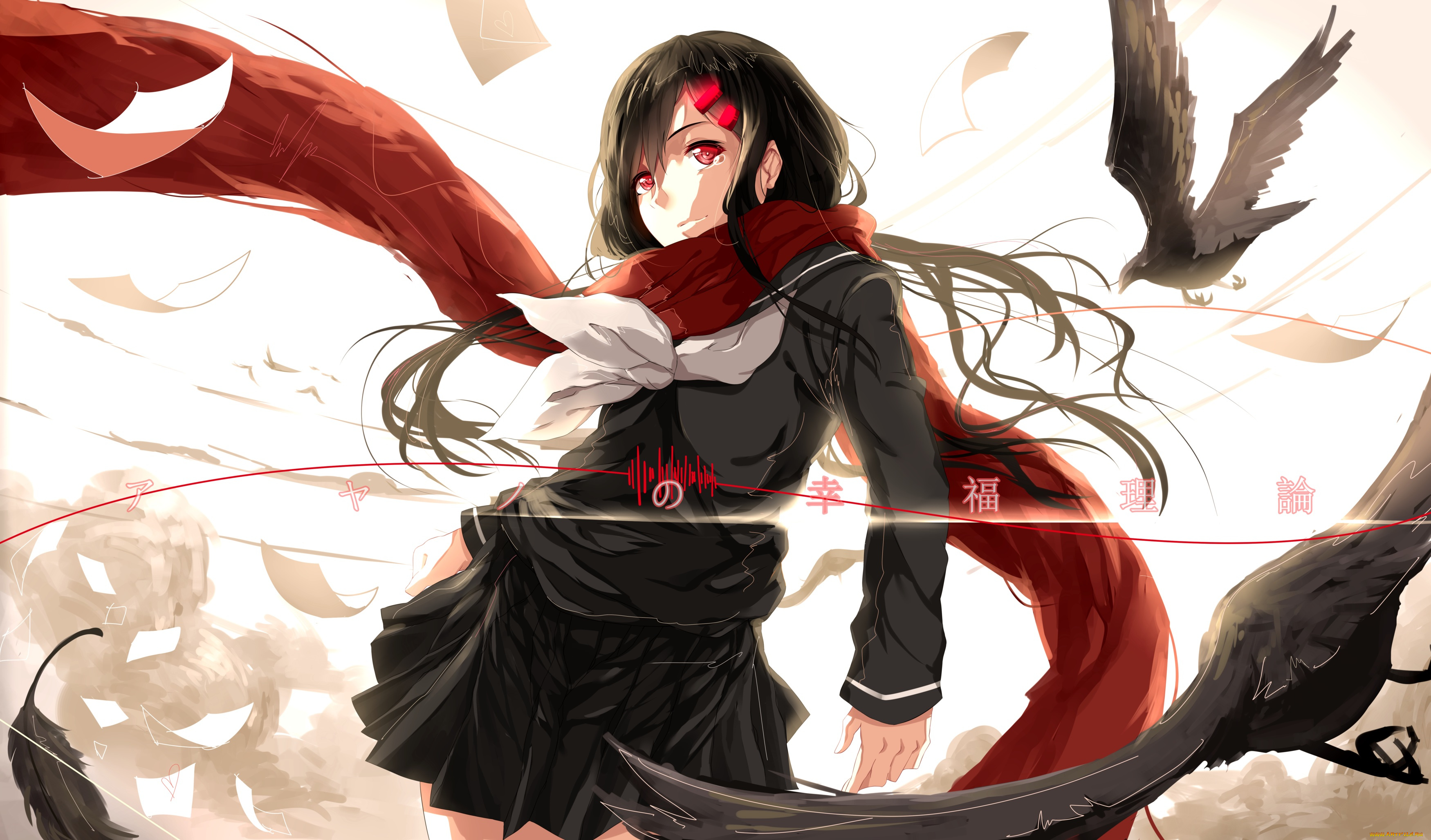 аниме, kagerou, project, mekakucity, actors, hewsack, девушка, арт, tateyama, ayano, kagerou, project