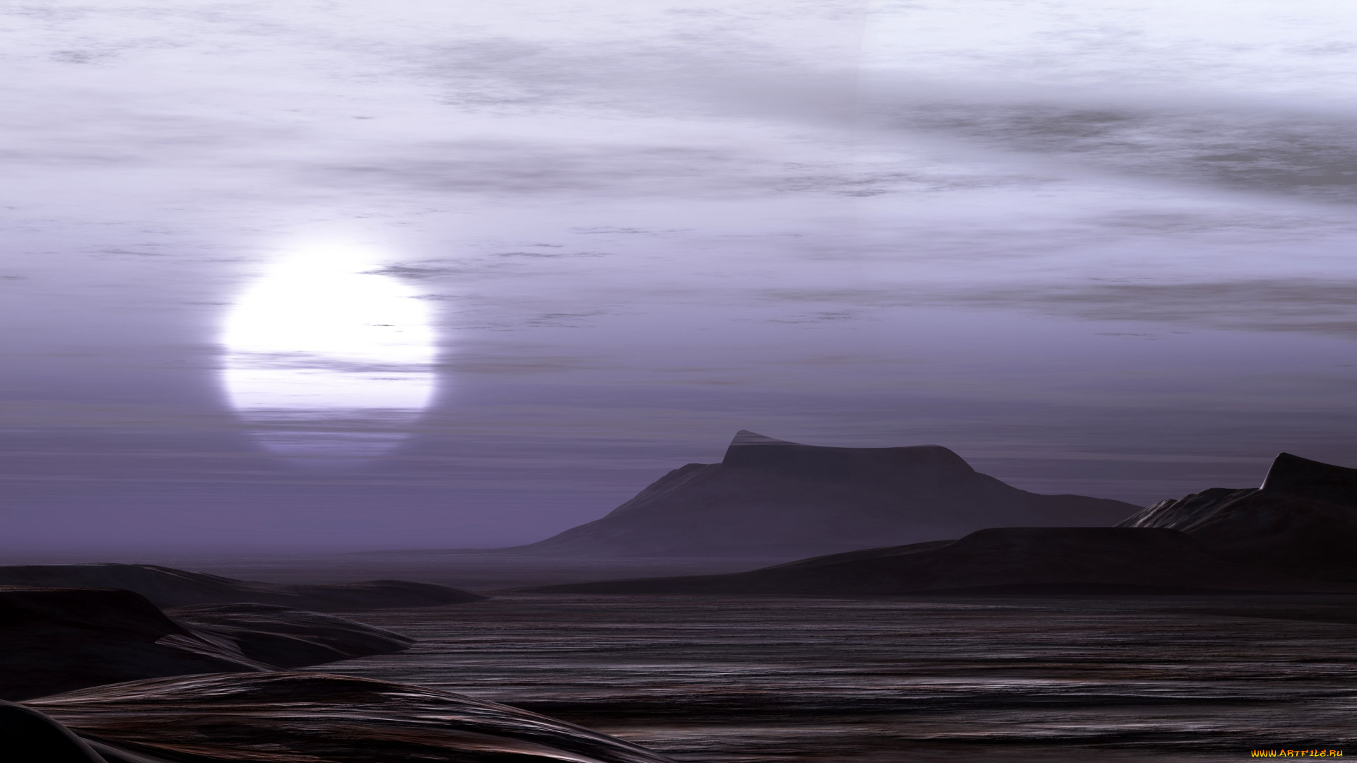 3д, графика, атмосфера, настроение, , atmosphere, , , mood, , поверхность, планета, горы