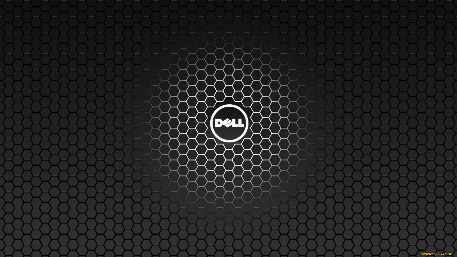компьютеры, dell, логотип, фон