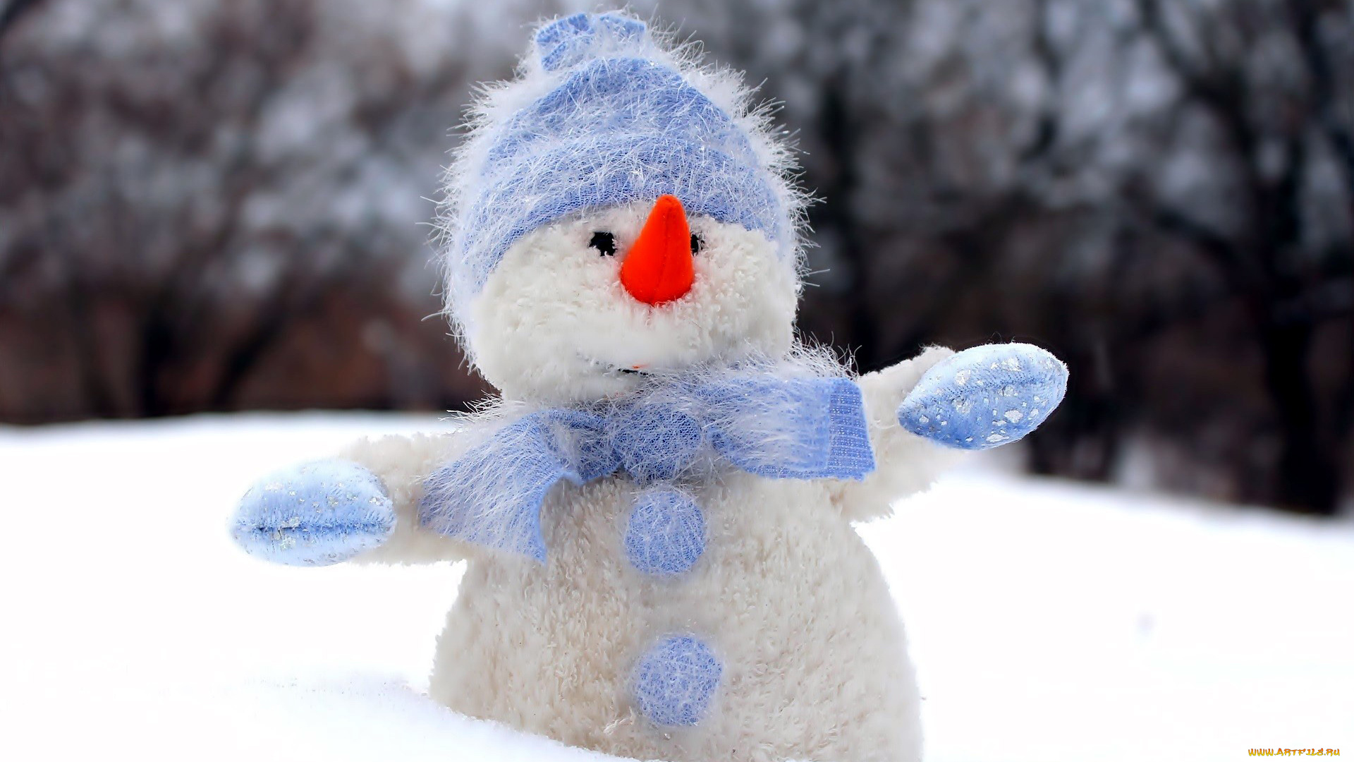 праздничные, снеговики, снег