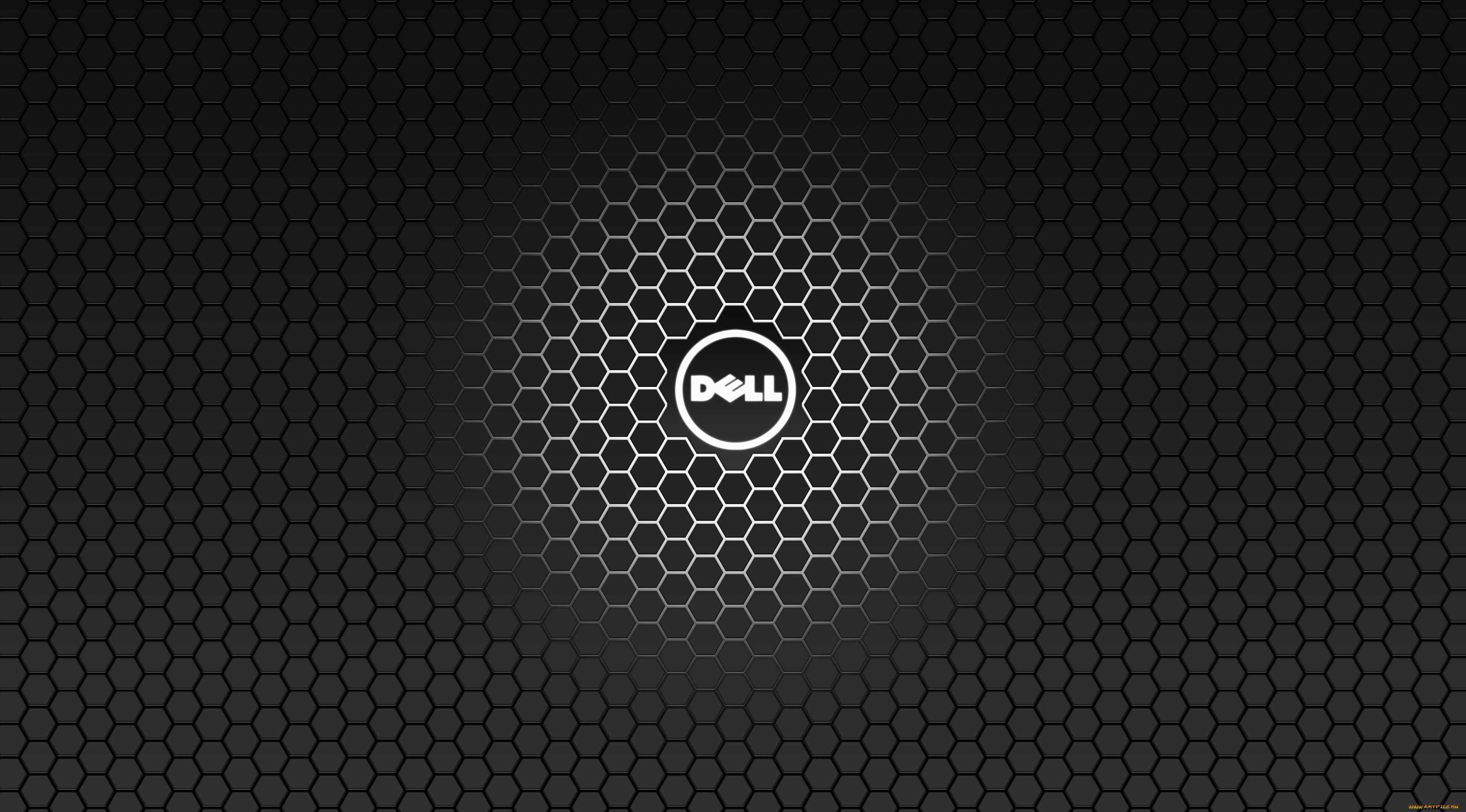 компьютеры, dell, логотип, фон