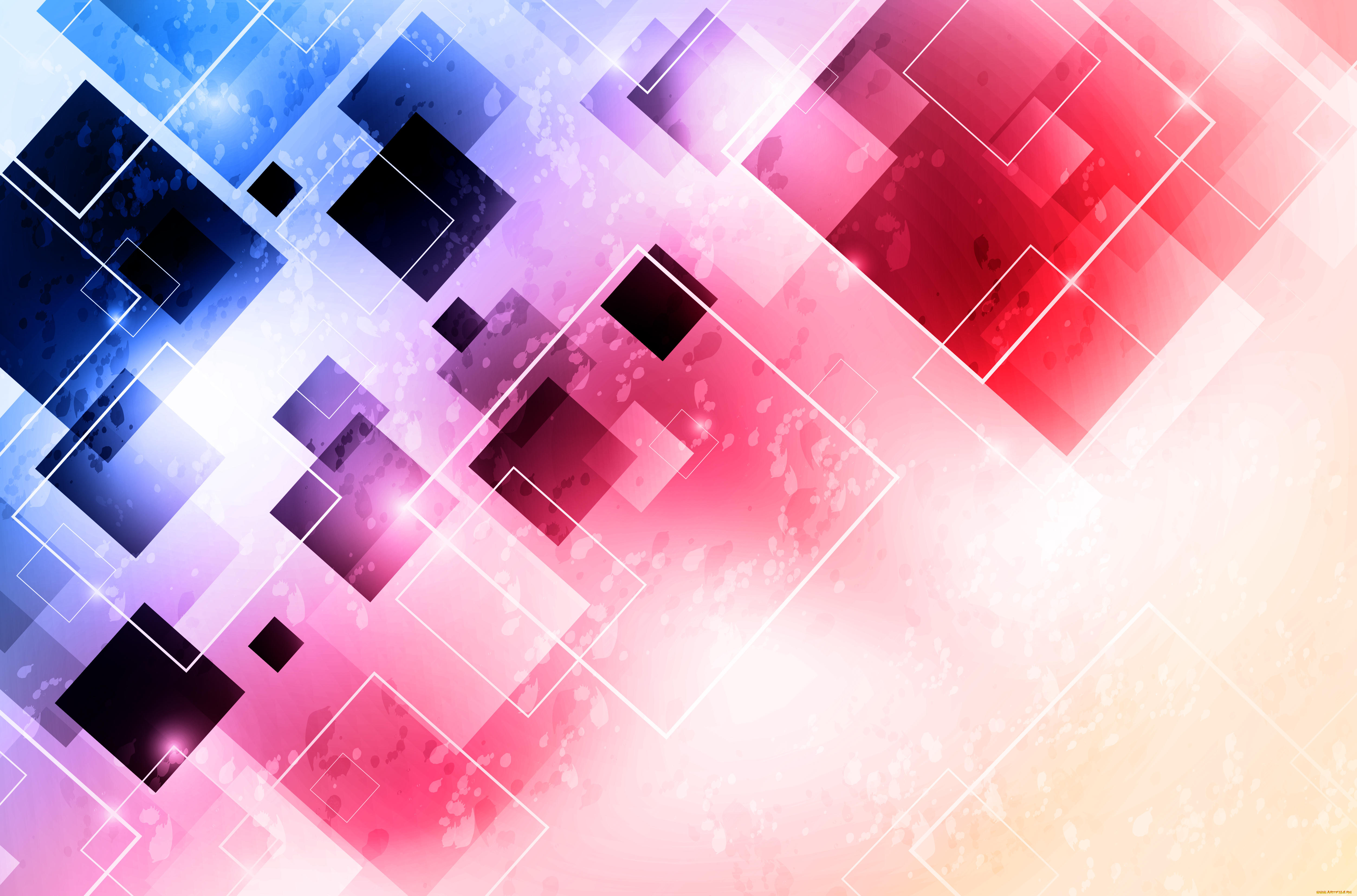 векторная, графика, графика, , graphics, узор, фон, цвета