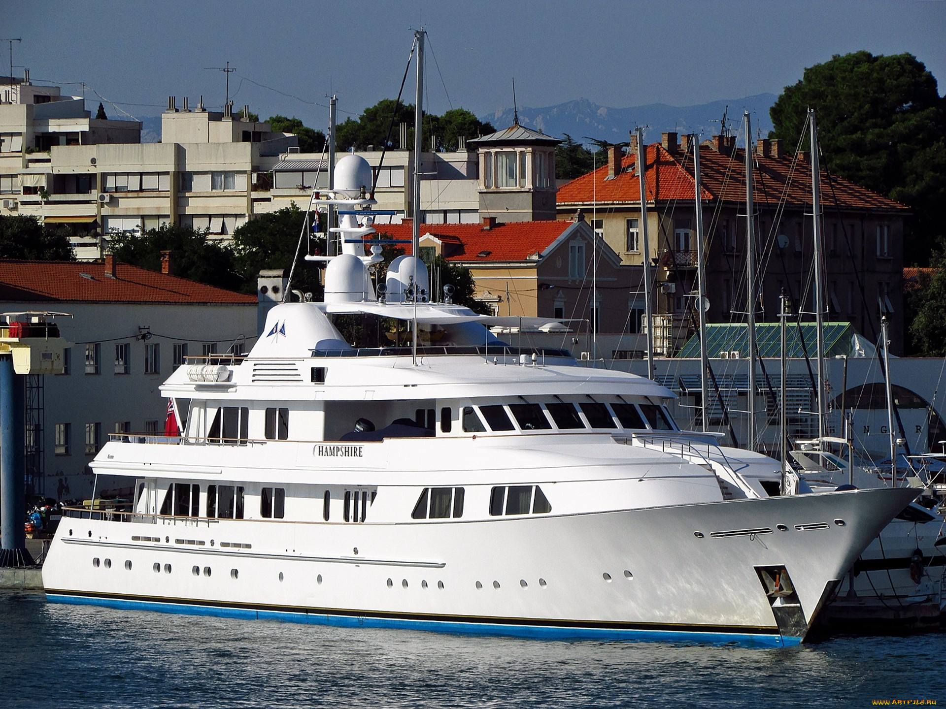 hampshire, корабли, Яхты, яхта