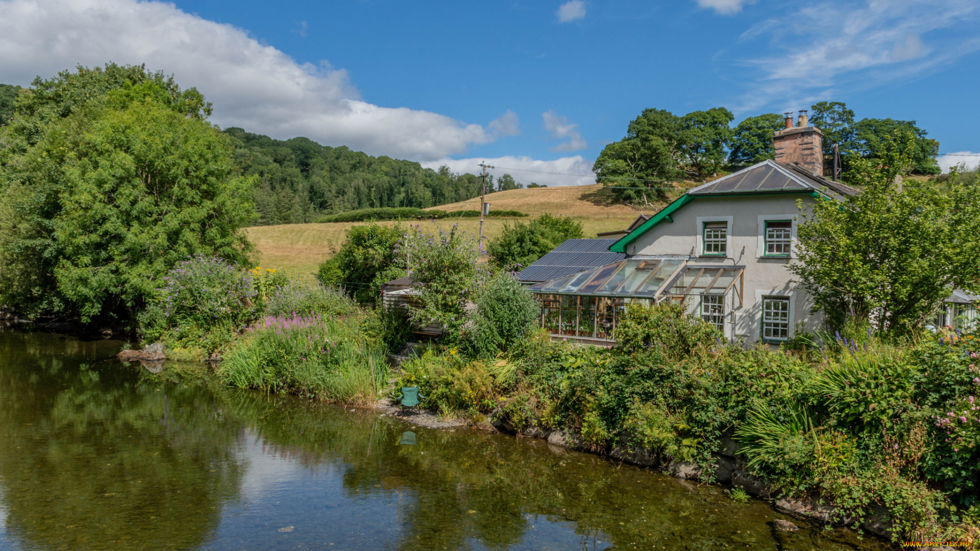 города, -, пейзажи, простор