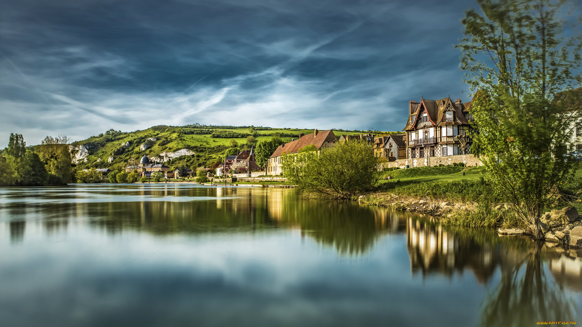 города, -, пейзажи, простор