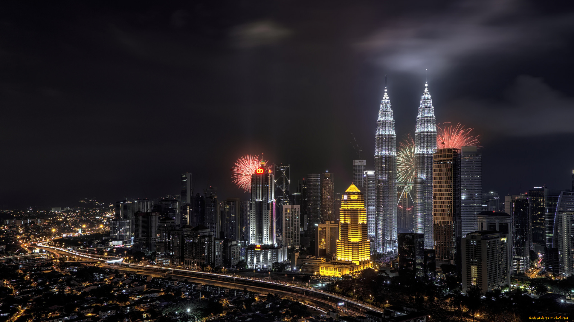 города, куала-лумпур, , малайзия, простор