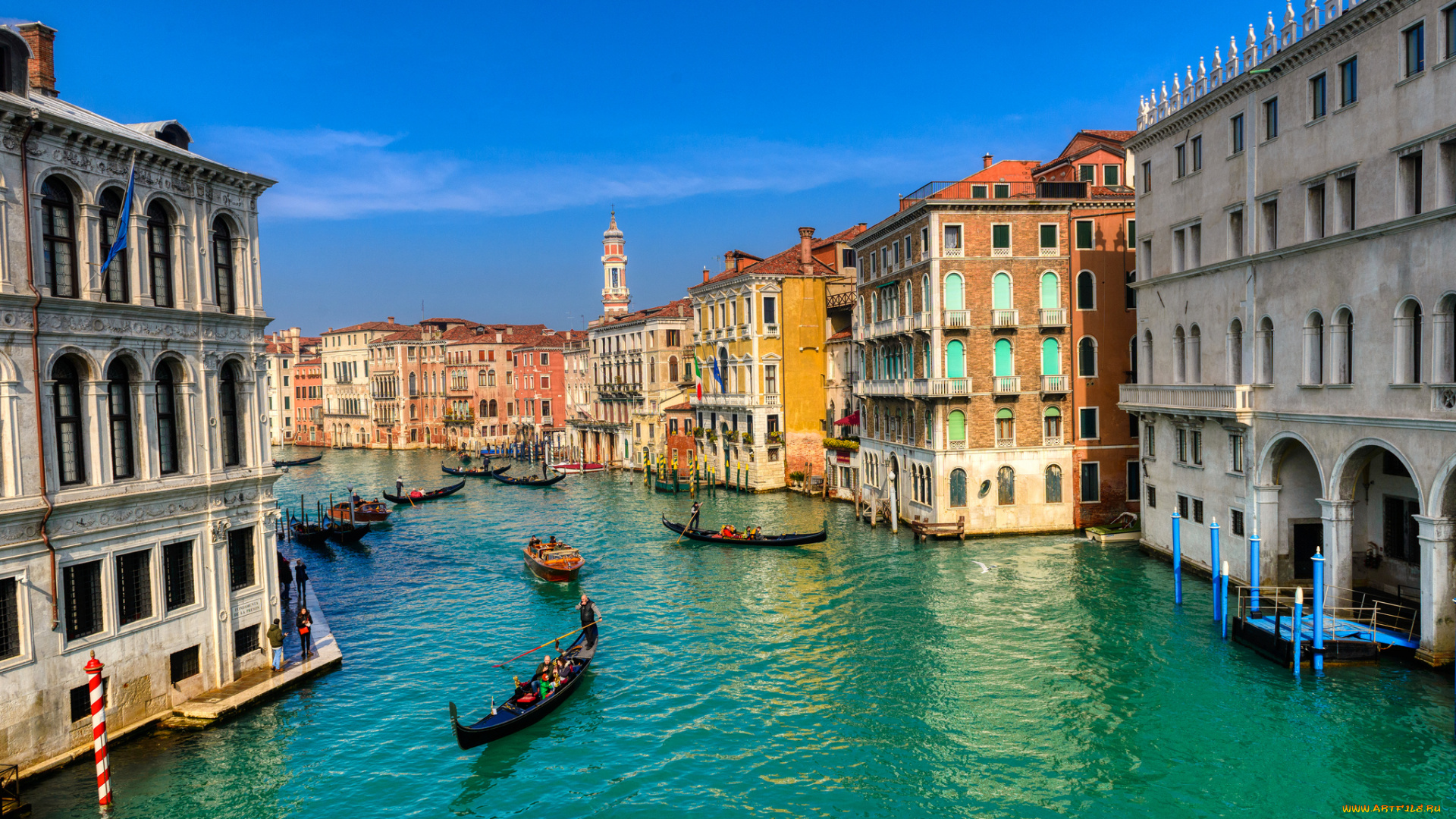 города, венеция, , италия, простор