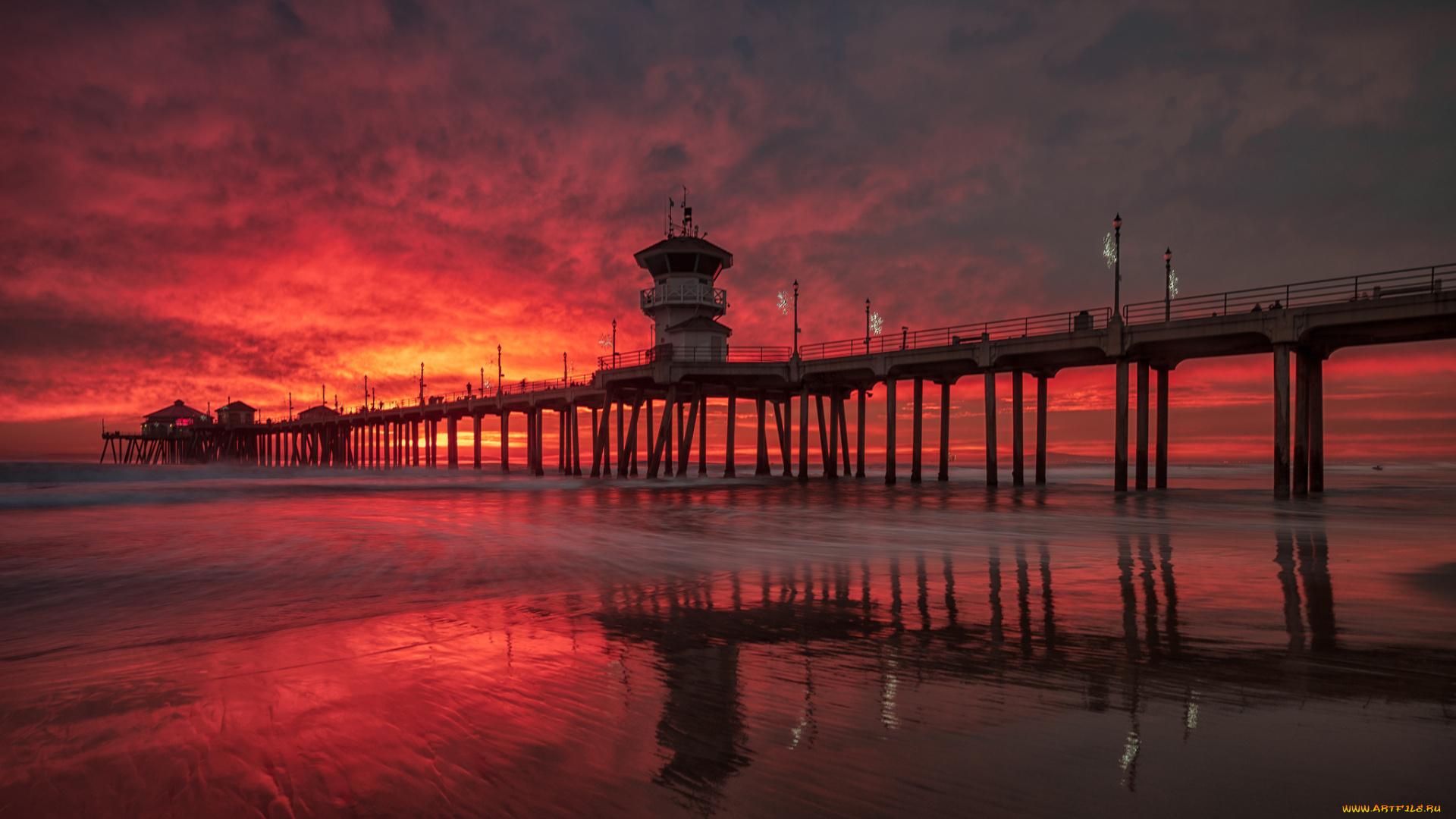 природа, побережье, простор