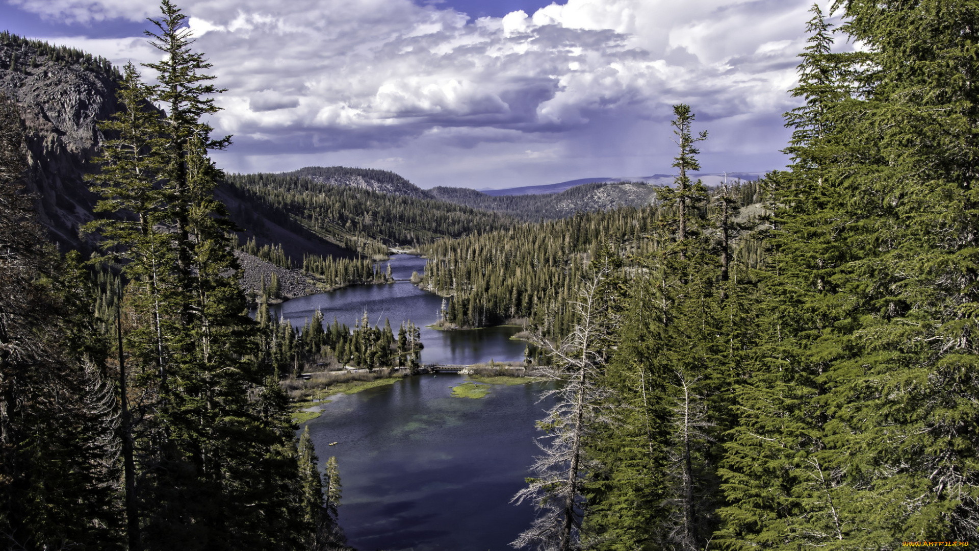 природа, реки, озера, простор