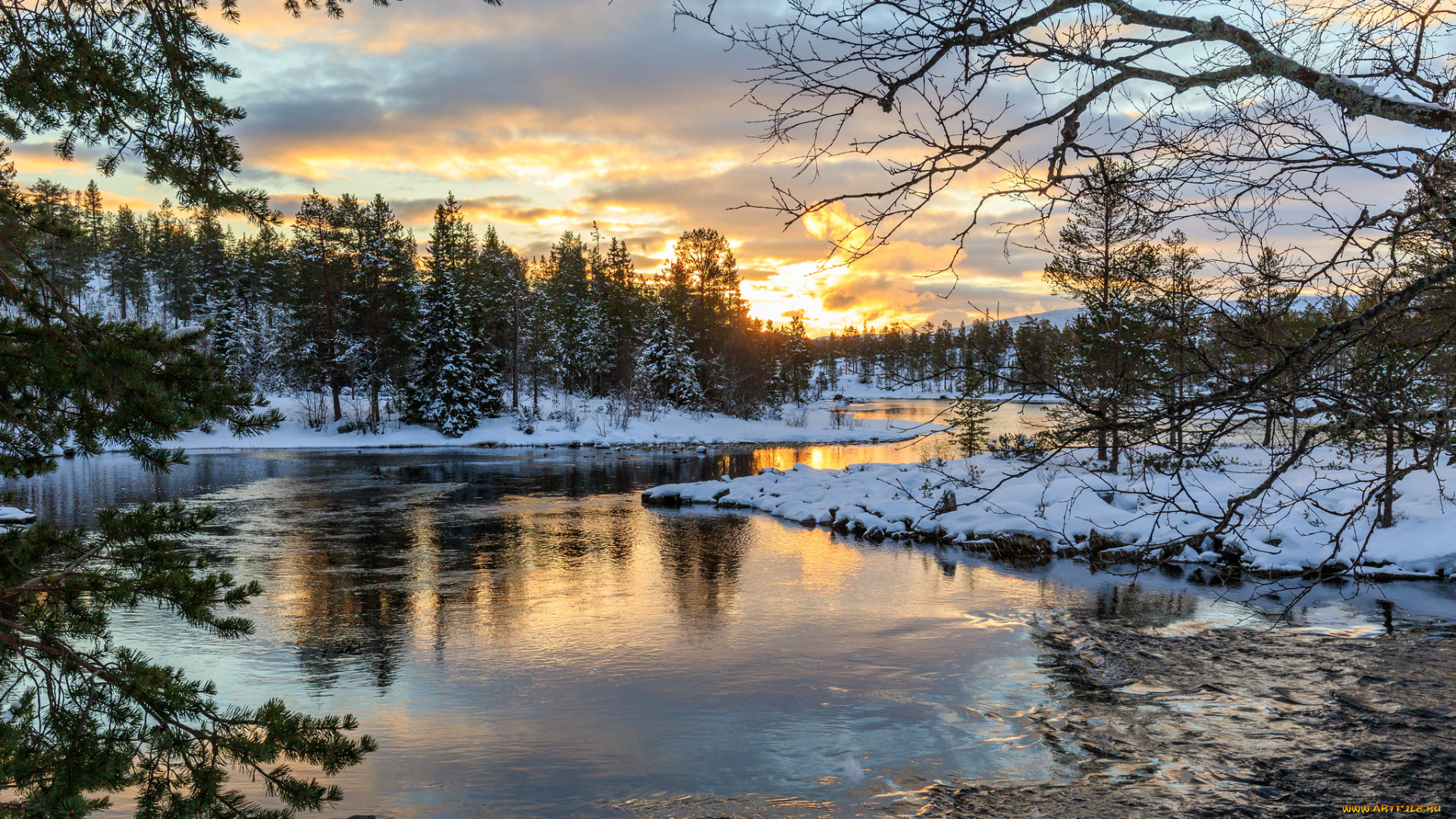 природа, реки, озера, простор