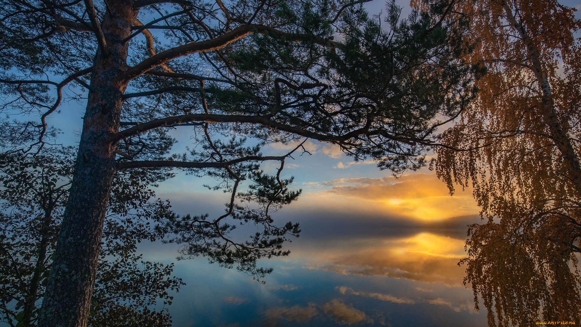 природа, реки, озера, простор