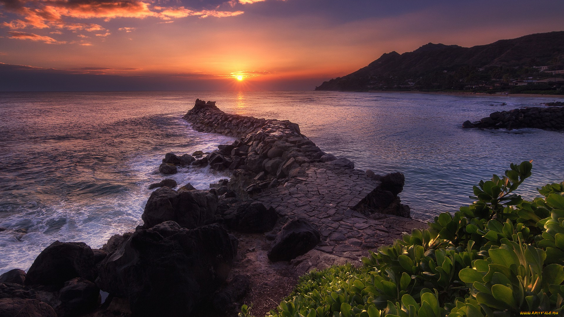 природа, восходы, закаты, простор