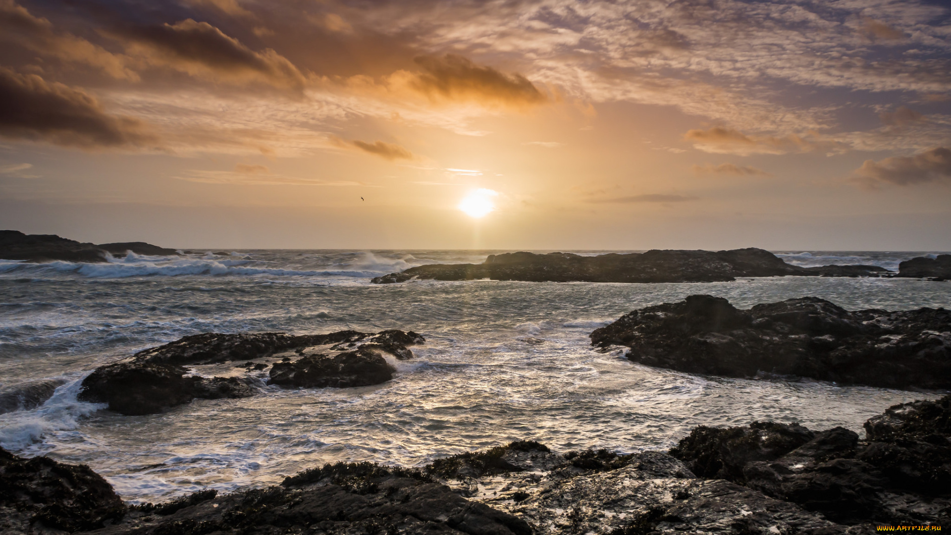 природа, восходы, закаты, простор