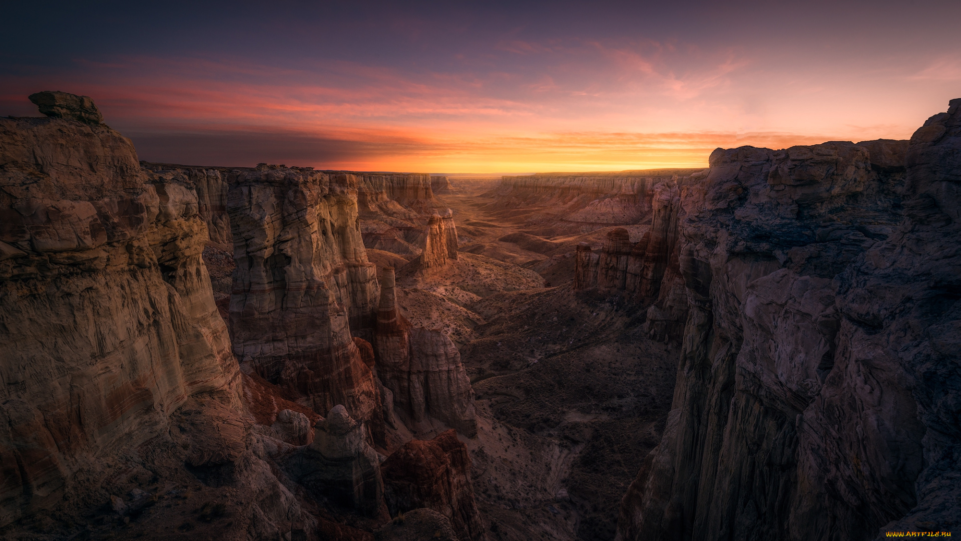 природа, восходы, закаты, простор