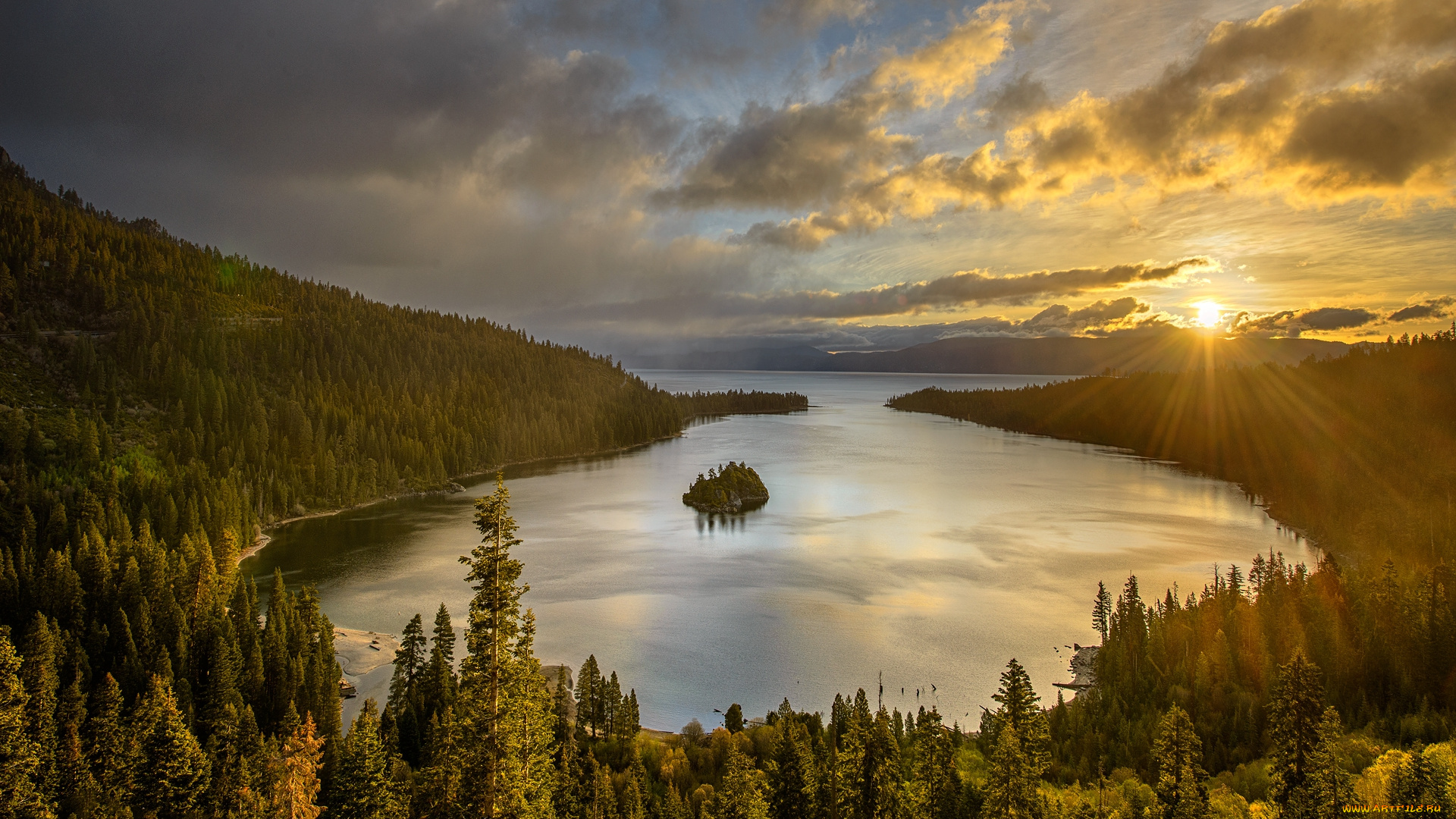 природа, восходы, закаты, простор