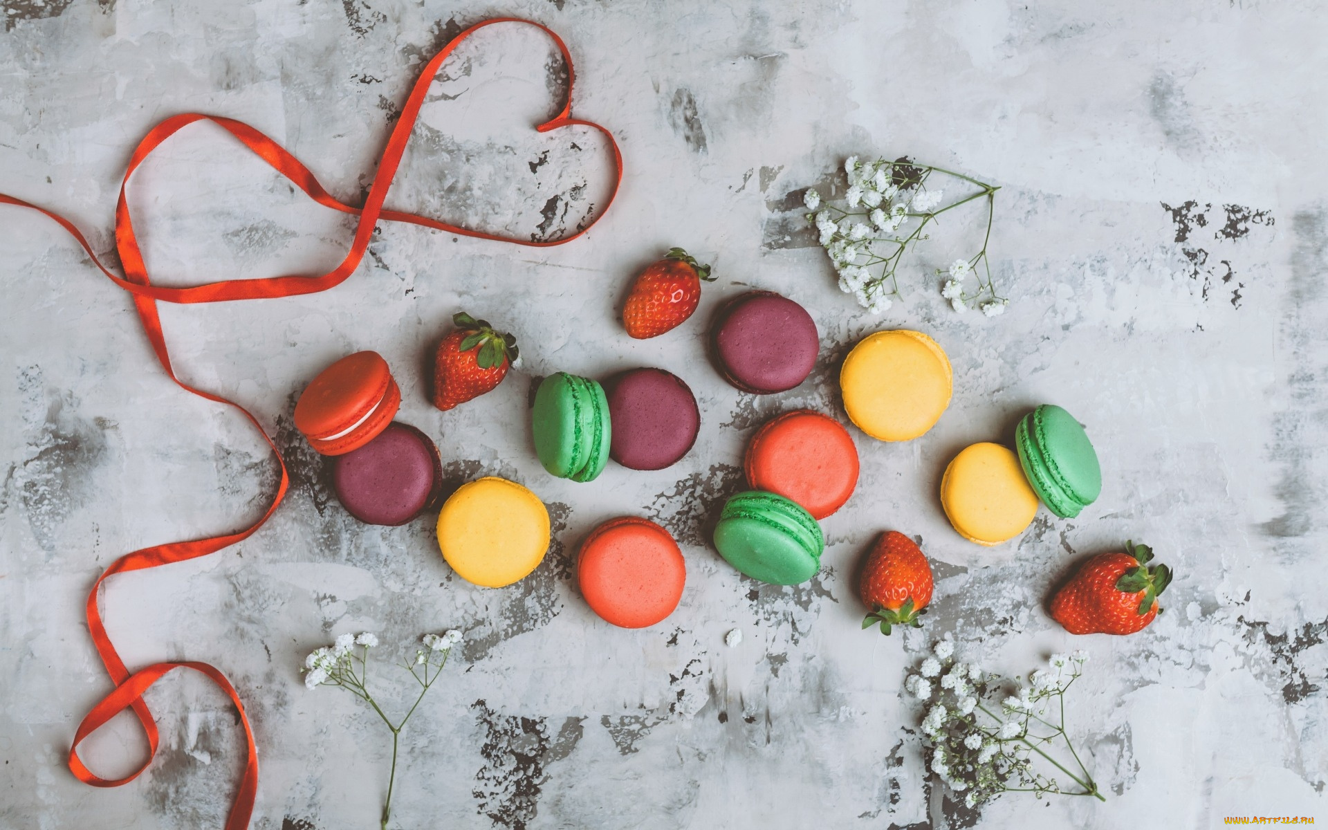 еда, макаруны