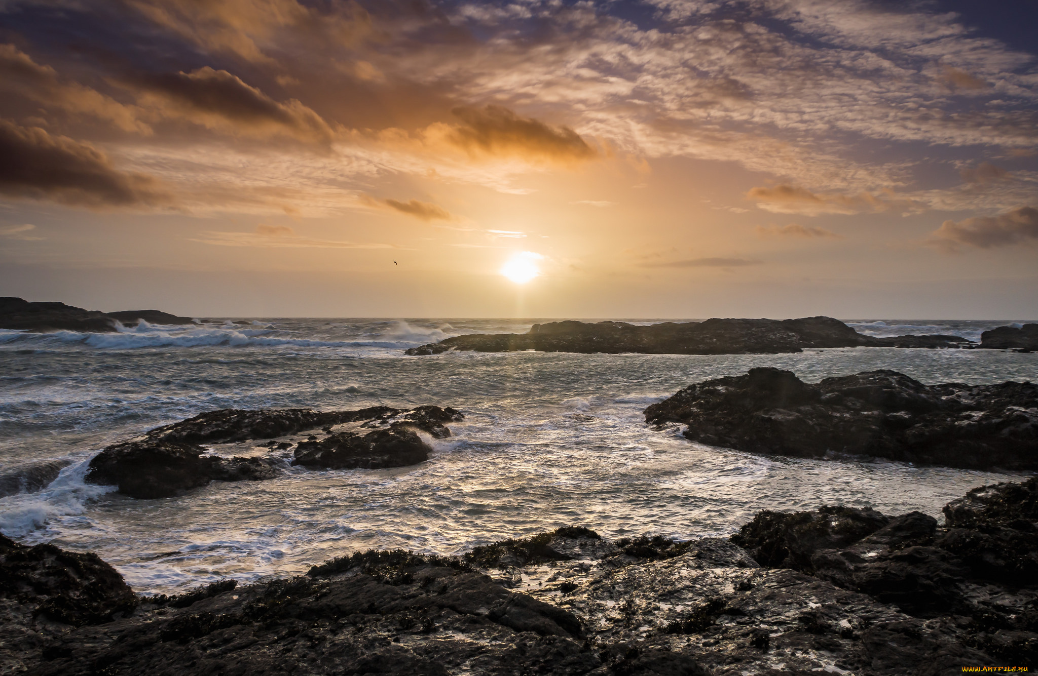 природа, восходы, закаты, простор