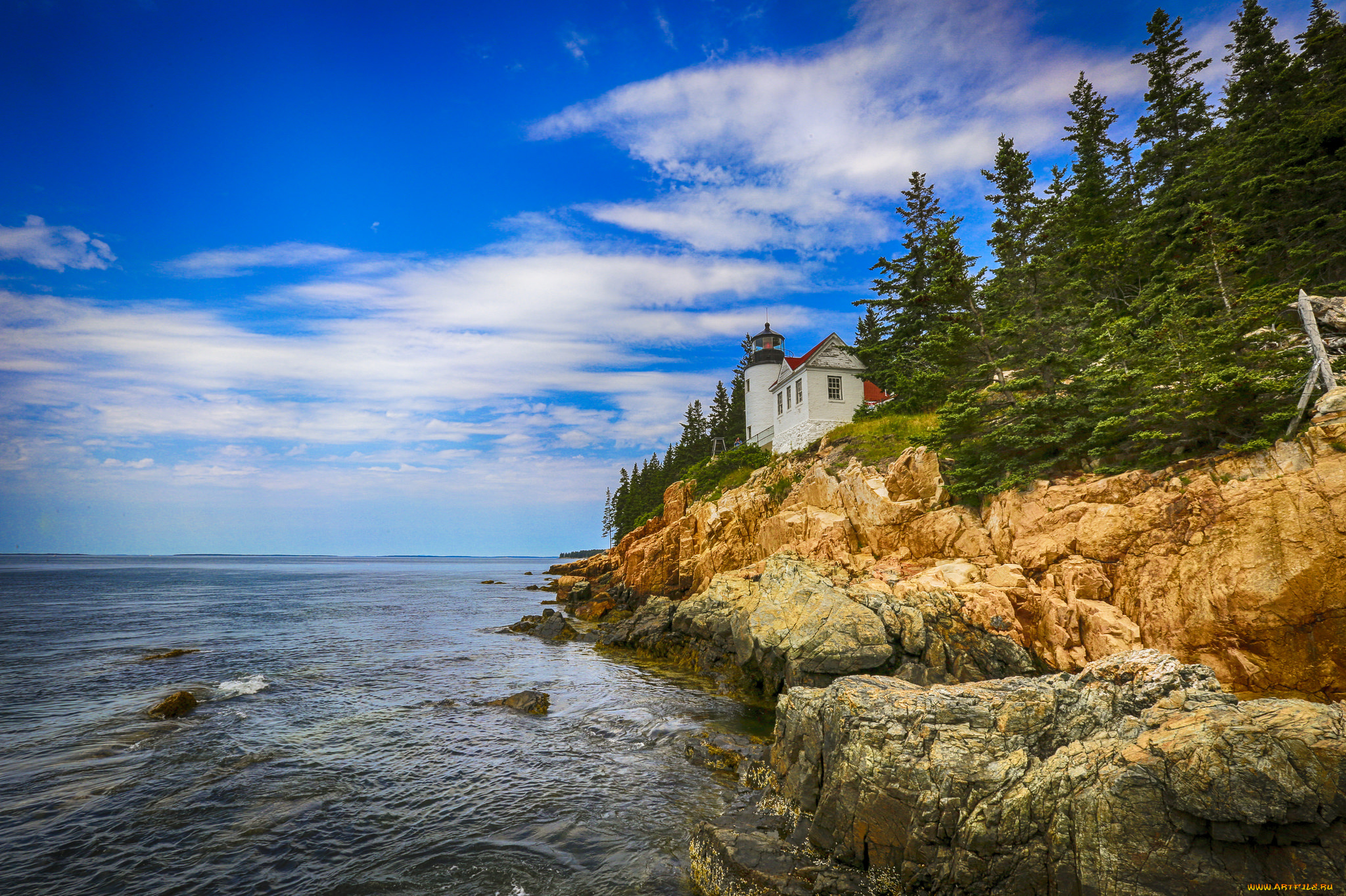 природа, маяки, простор