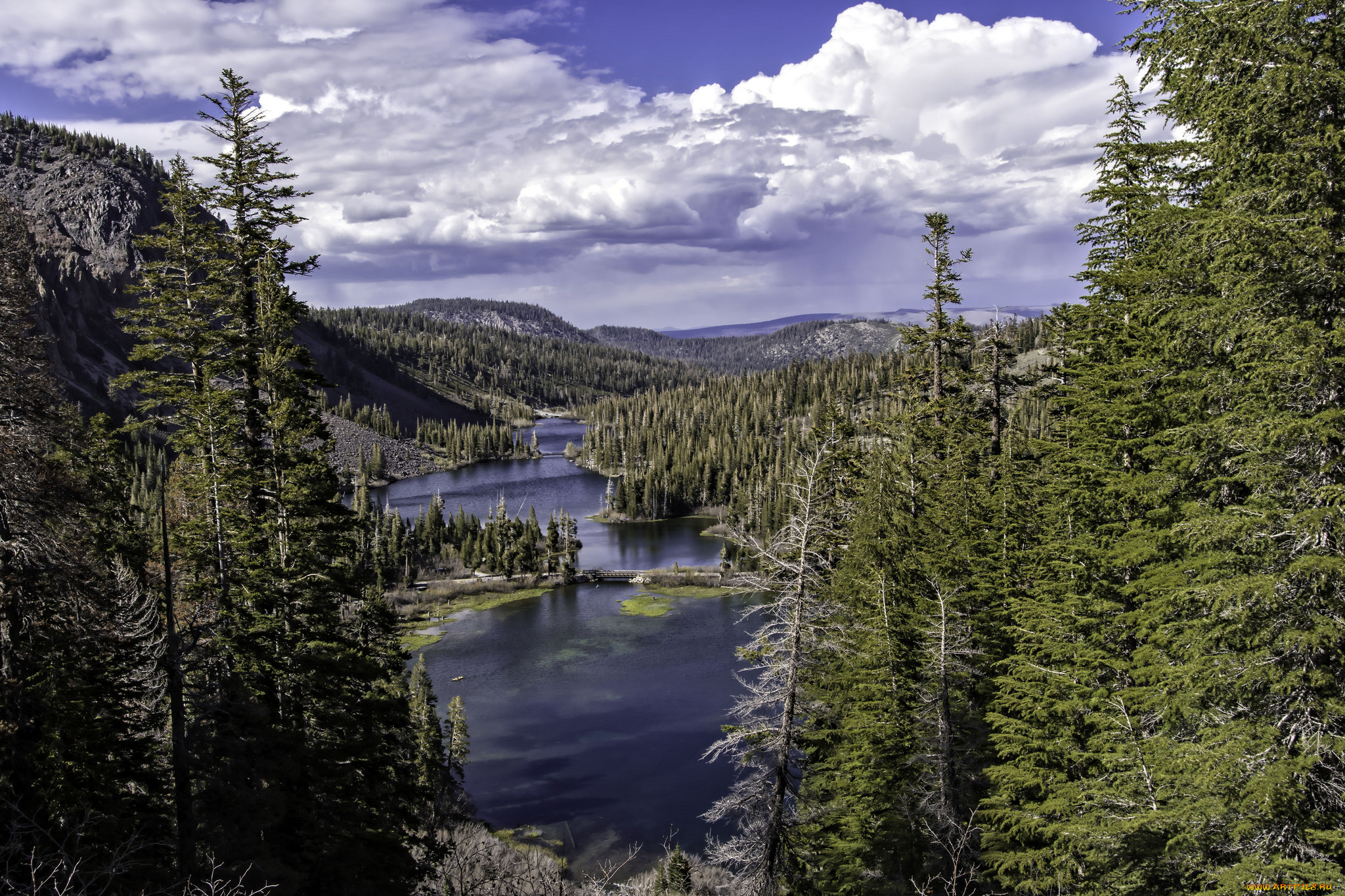 природа, реки, озера, простор