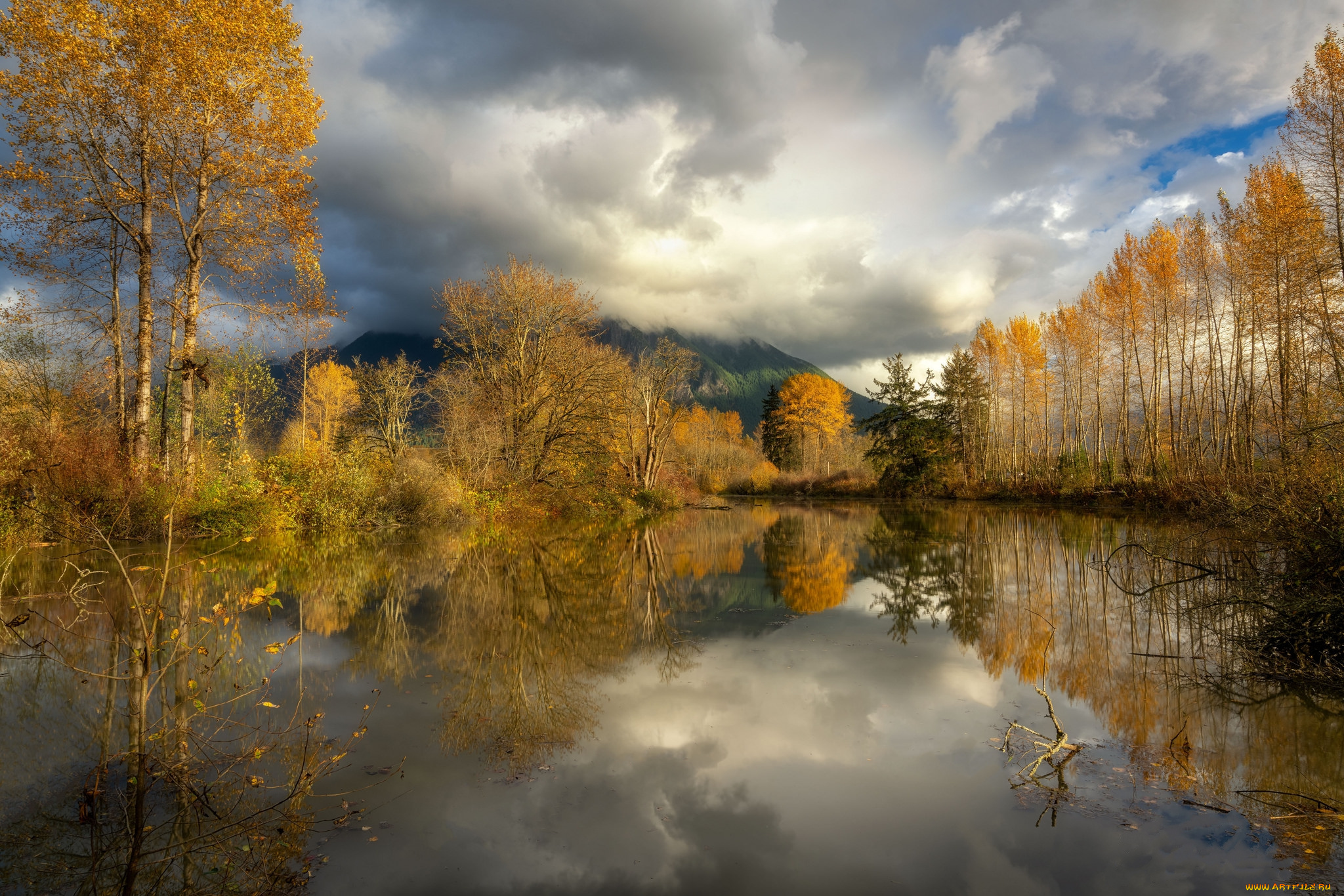 природа, реки, озера, простор