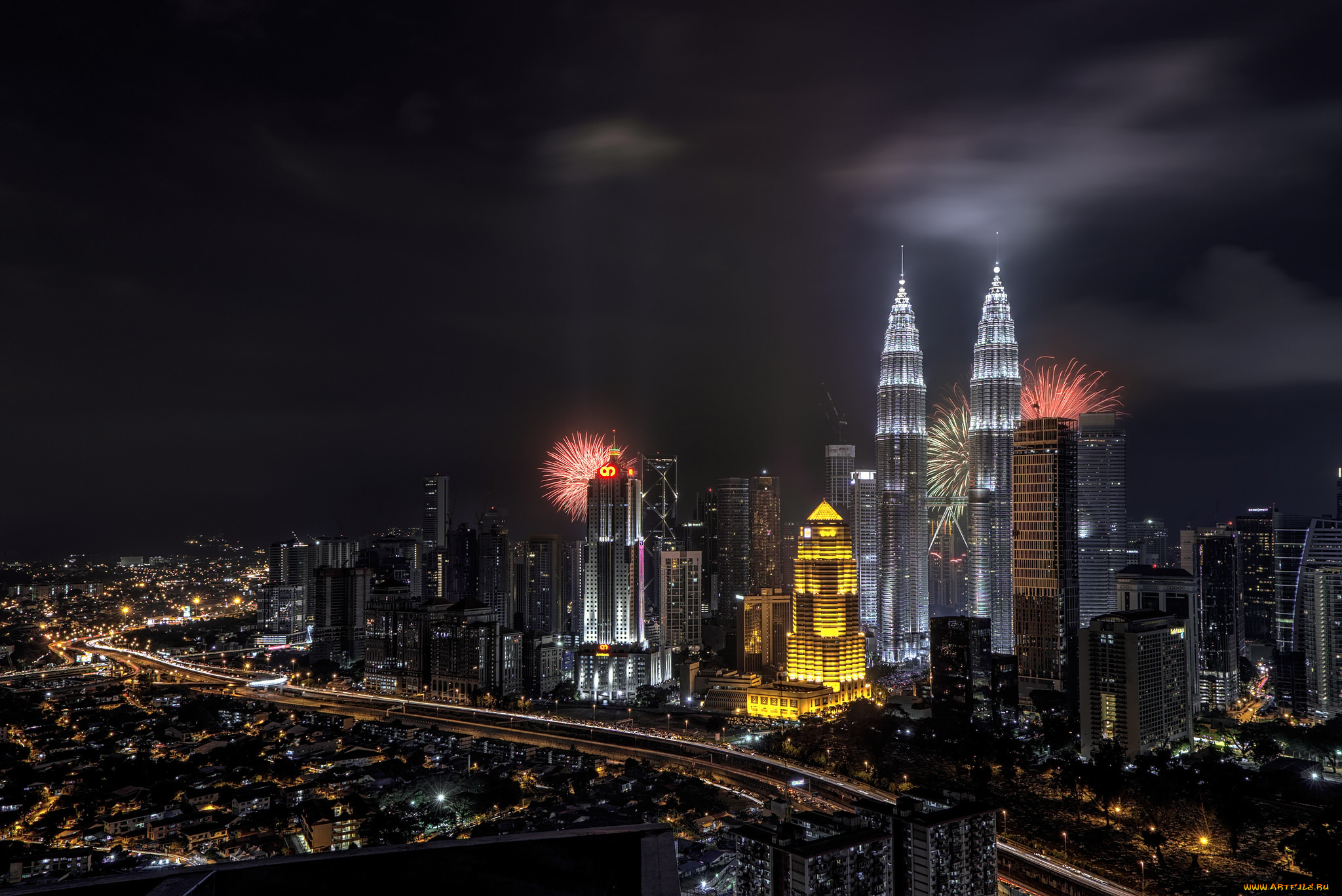 города, куала-лумпур, , малайзия, простор
