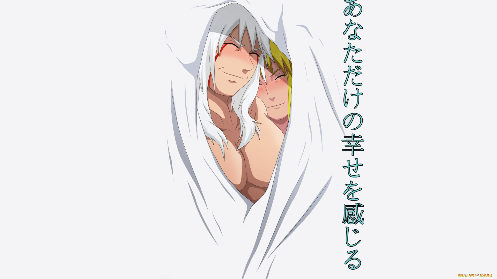 аниме, naruto, джирайя, минато, лица