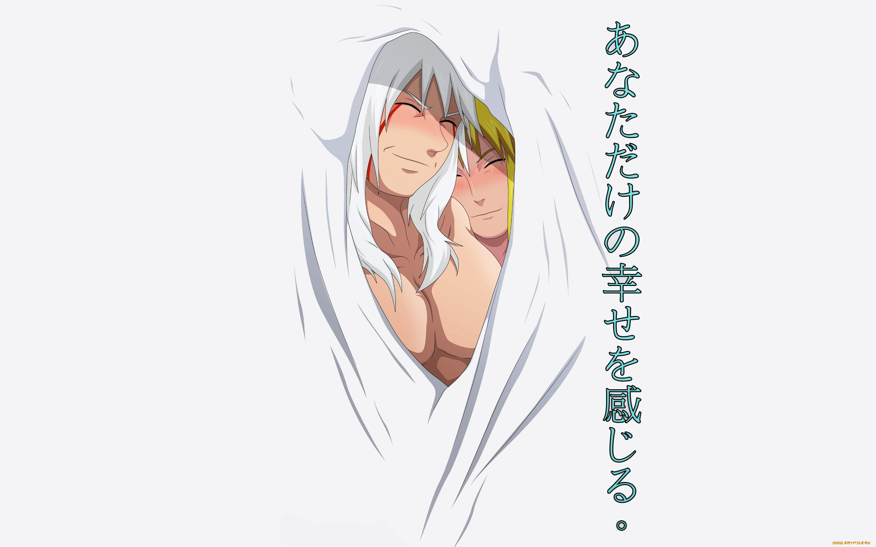 аниме, naruto, джирайя, минато, лица