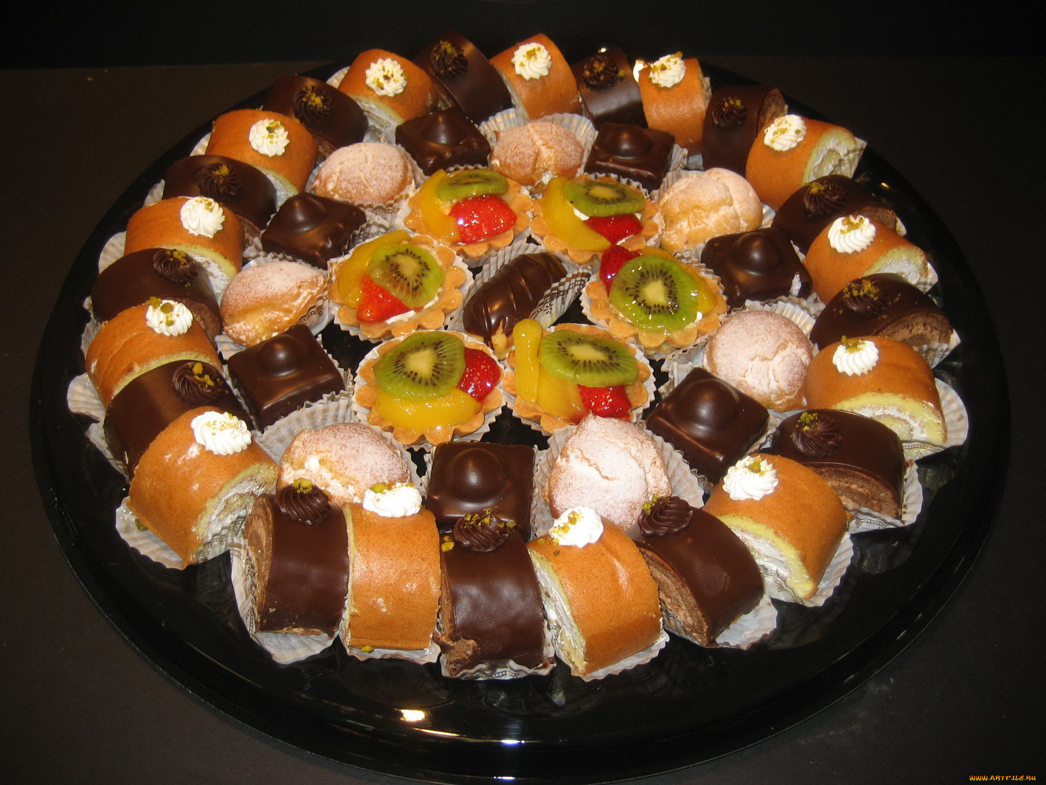 еда, пирожные, , кексы, , печенье, мини, ассорти, много