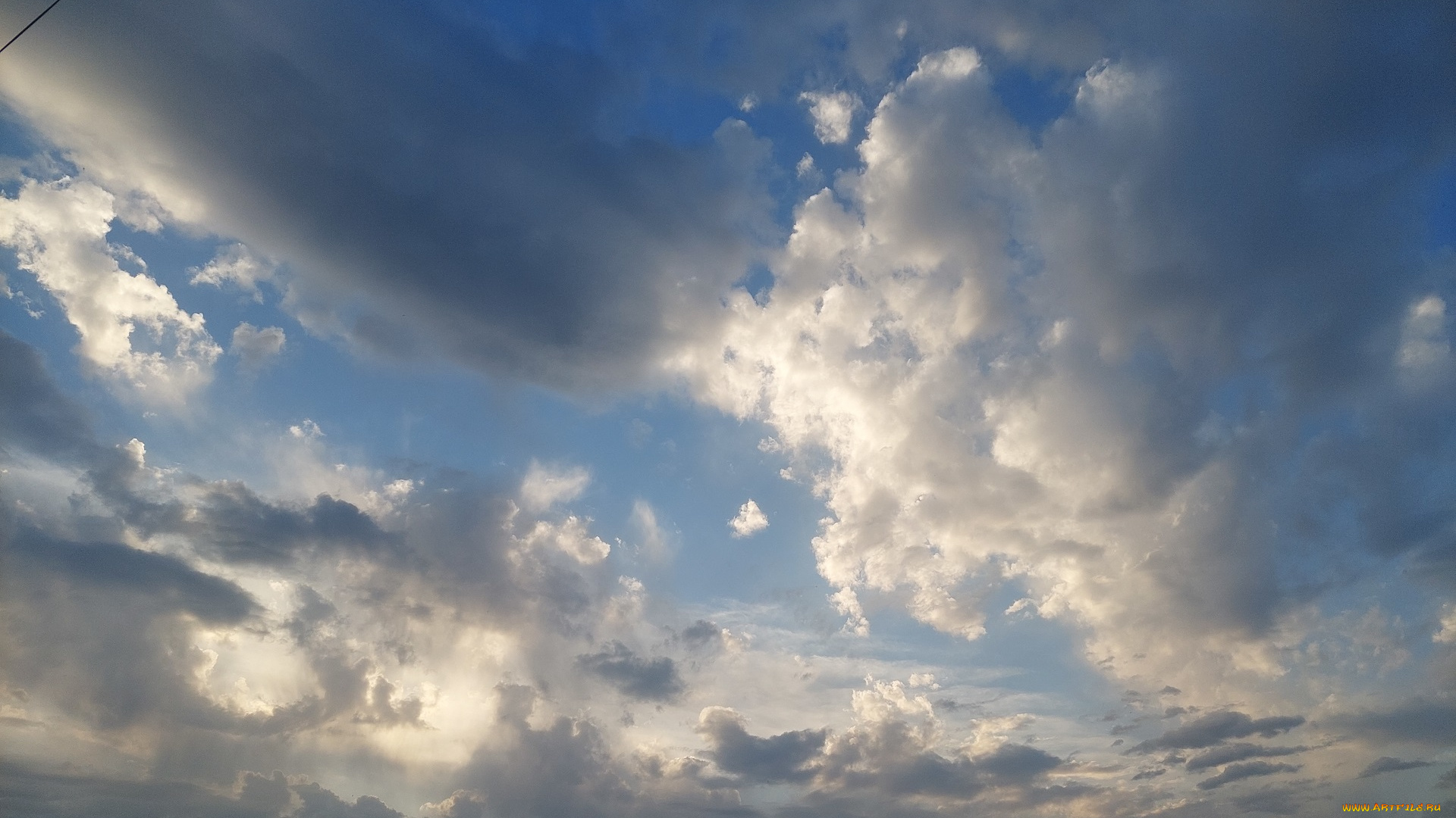 природа, облака