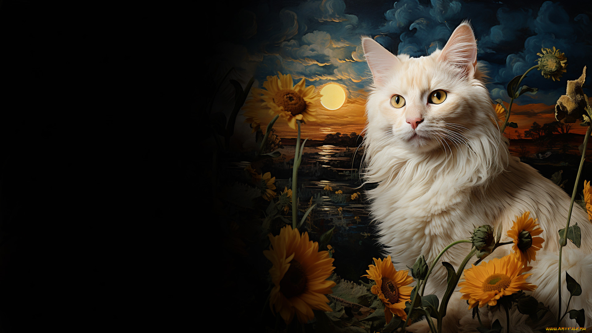 рисованное, животные, , коты, нейросети, графика, нейроарт, ai, art, нейронные, сети, рисунки, нейро, искусство