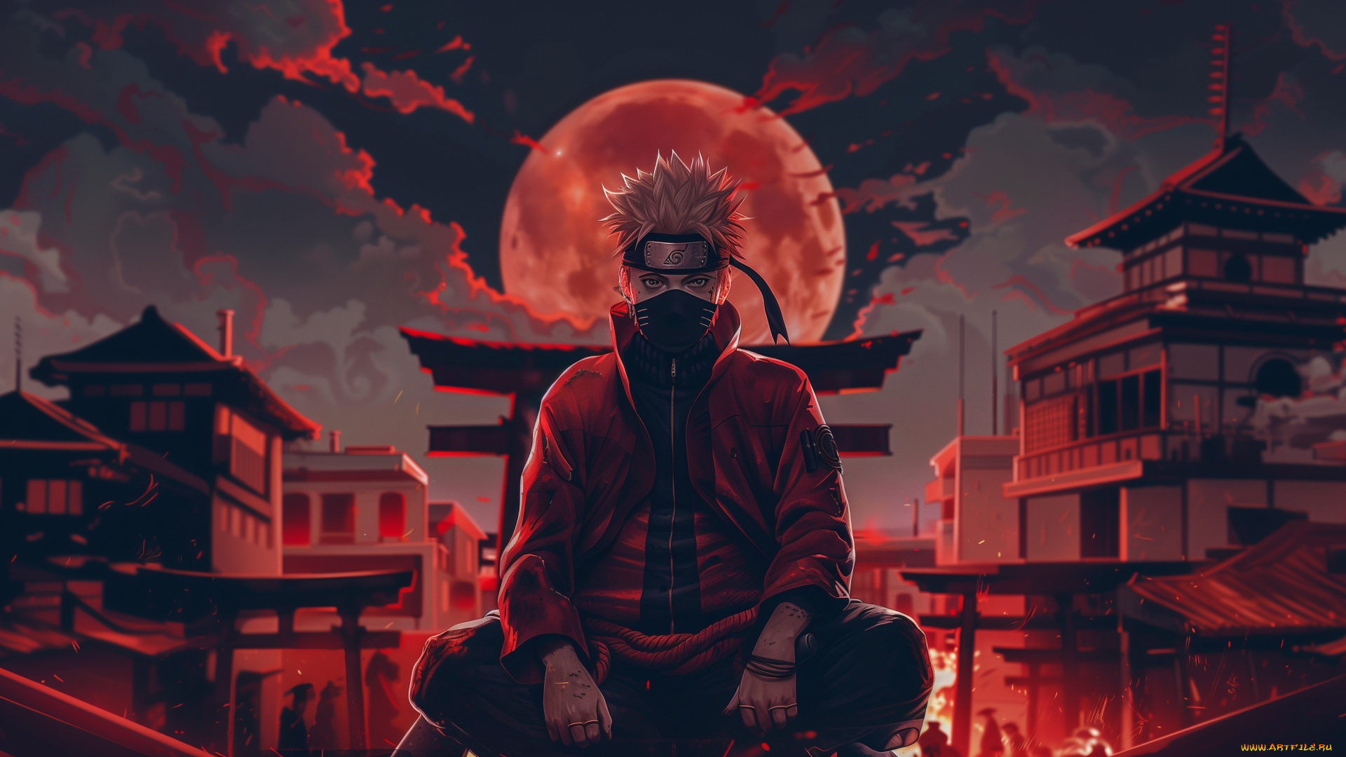 аниме, naruto, какаши, хатаке