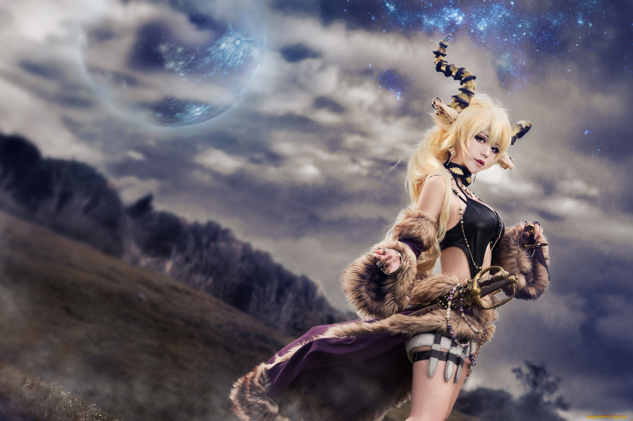 фэнтези, фотоарт, девушка