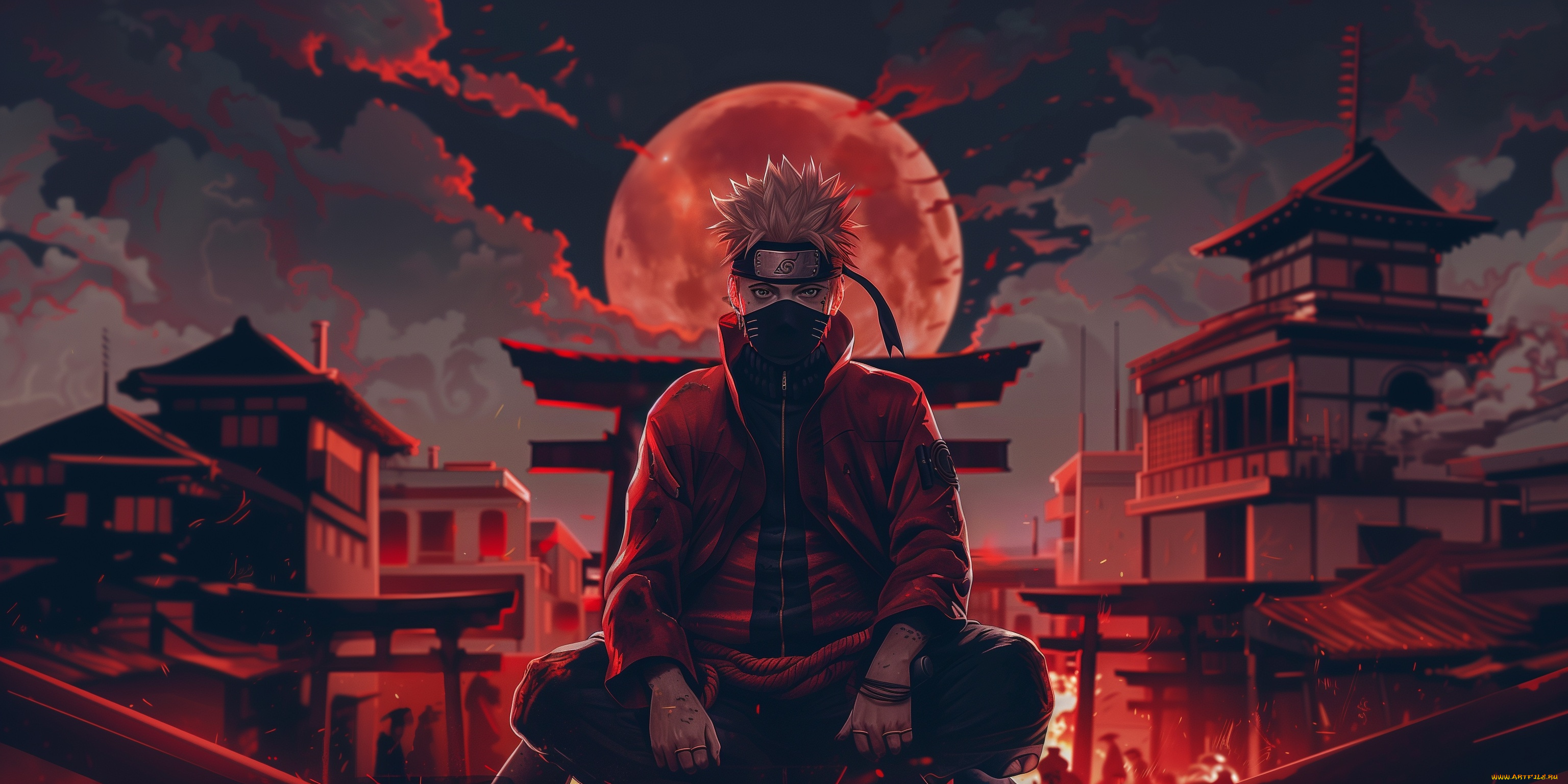 аниме, naruto, какаши, хатаке