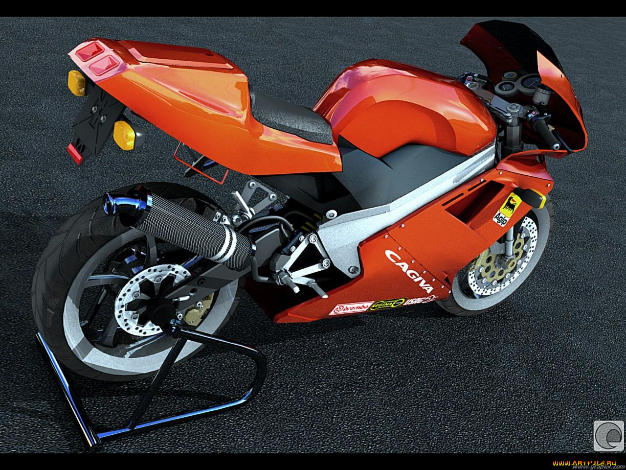 мотоциклы, 3d