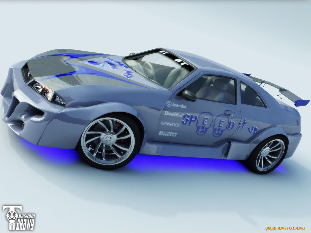 автомобили, 3д